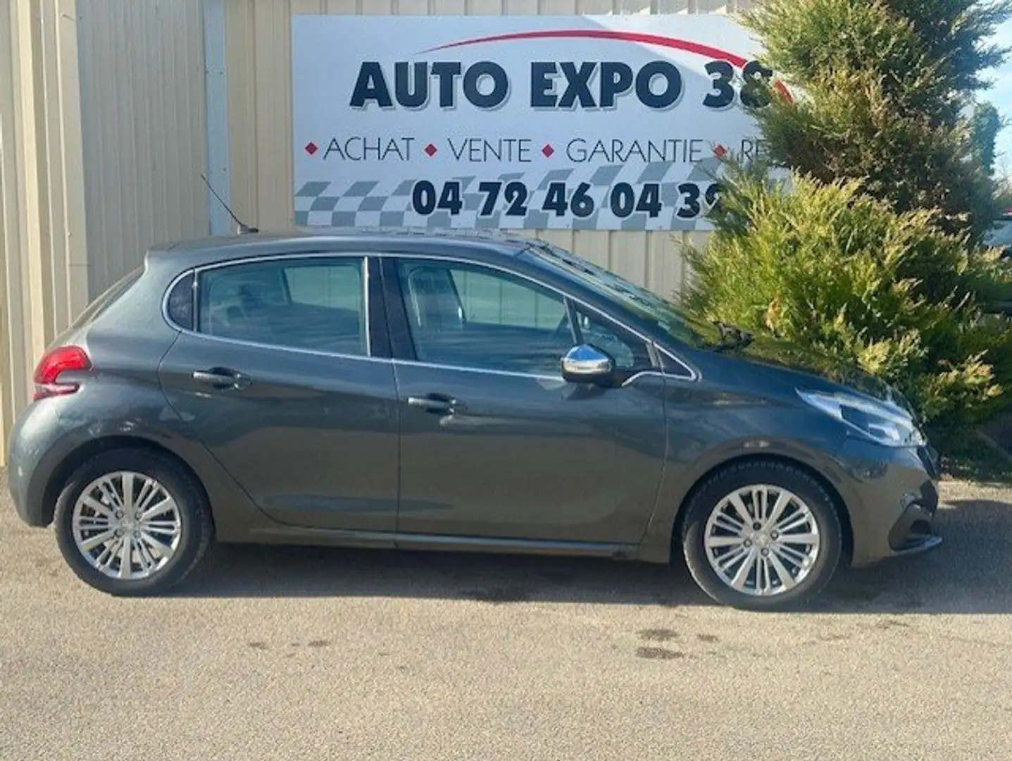 Peugeot 208 208 1.6 BlueHDi 100ch BVM5 Allure Gris - 2