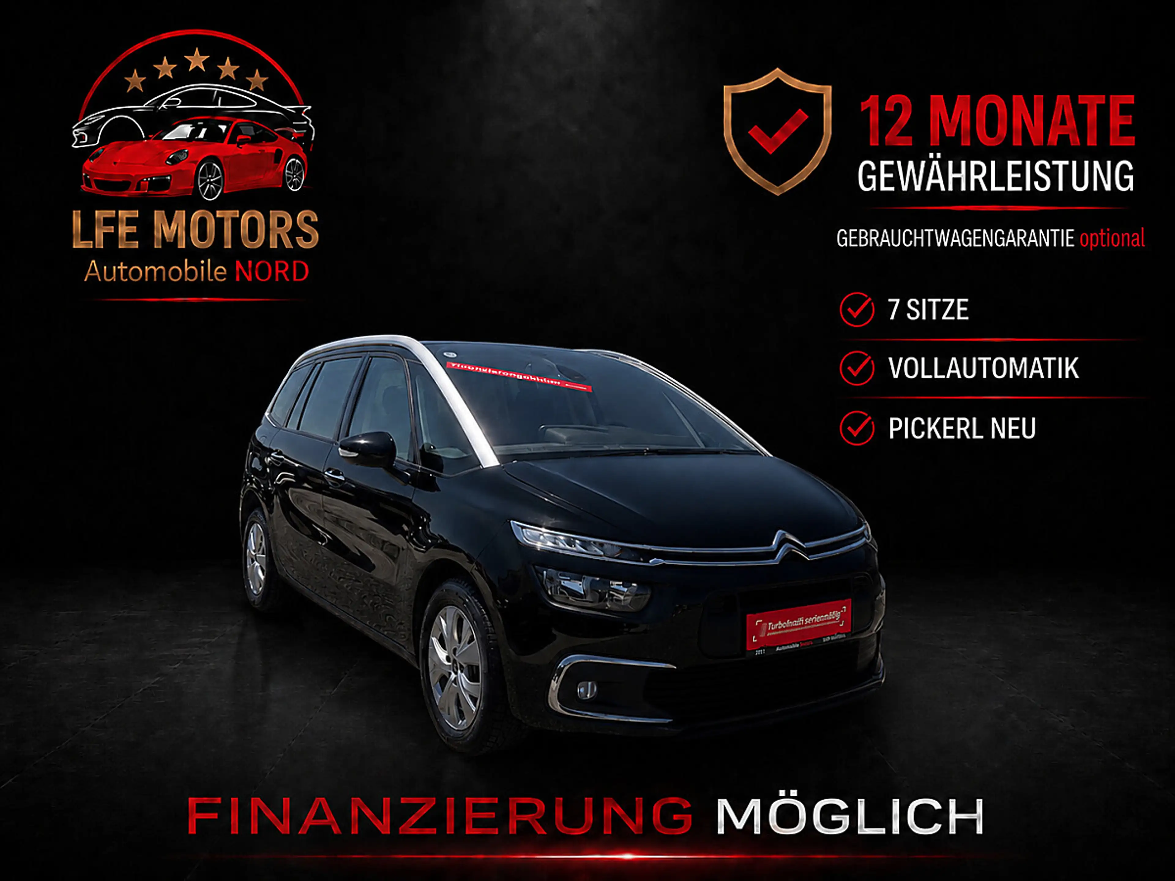 Citroen Grand C4 Picasso 1.6 HDI Aut. - 7 SITZE - VOLLAUTOMATIK -