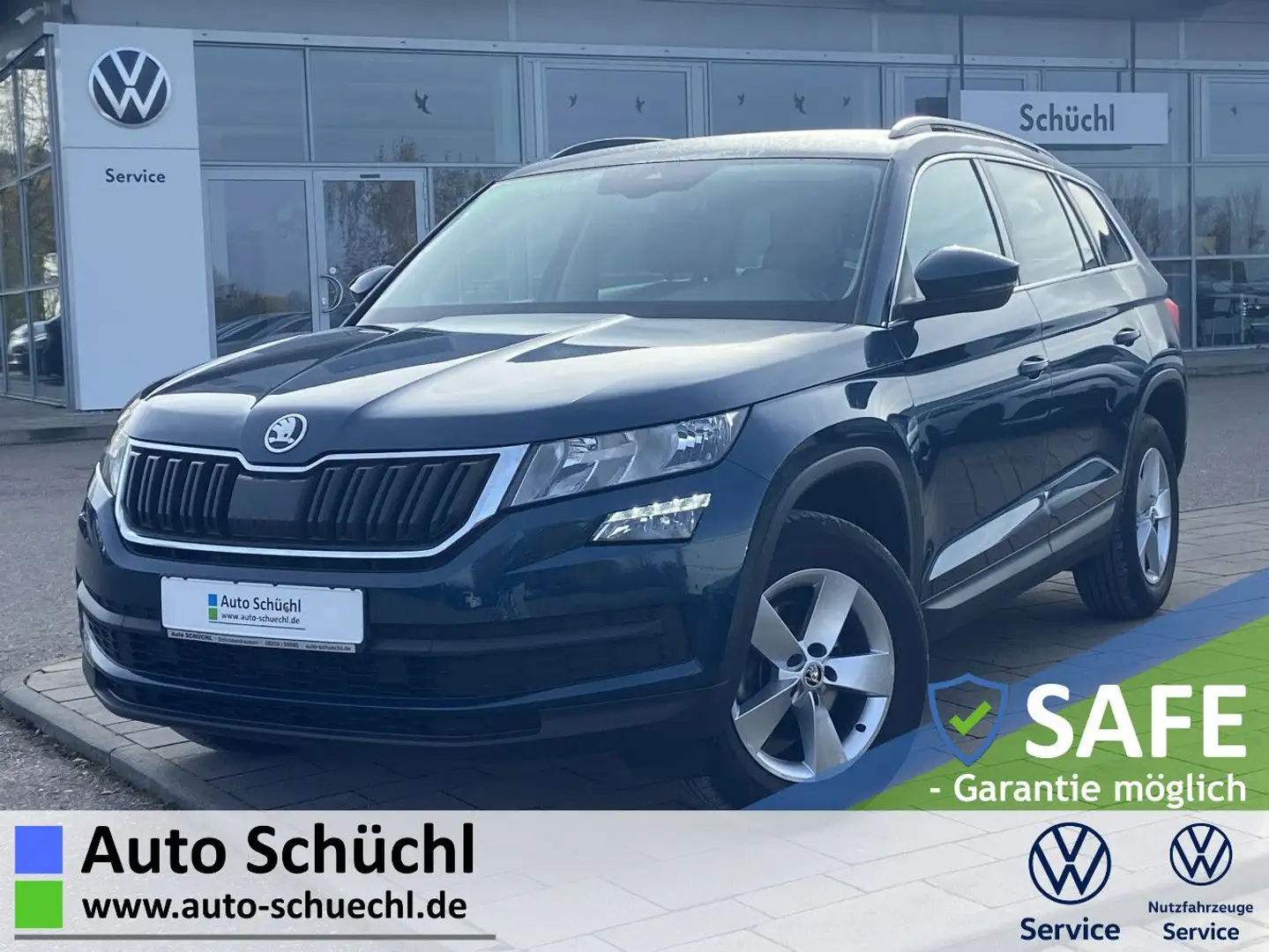 Skoda Kodiaq 1.5 TSI Ambition AHK+17"+NAVI-COLUMBUS+SM Blau - 1