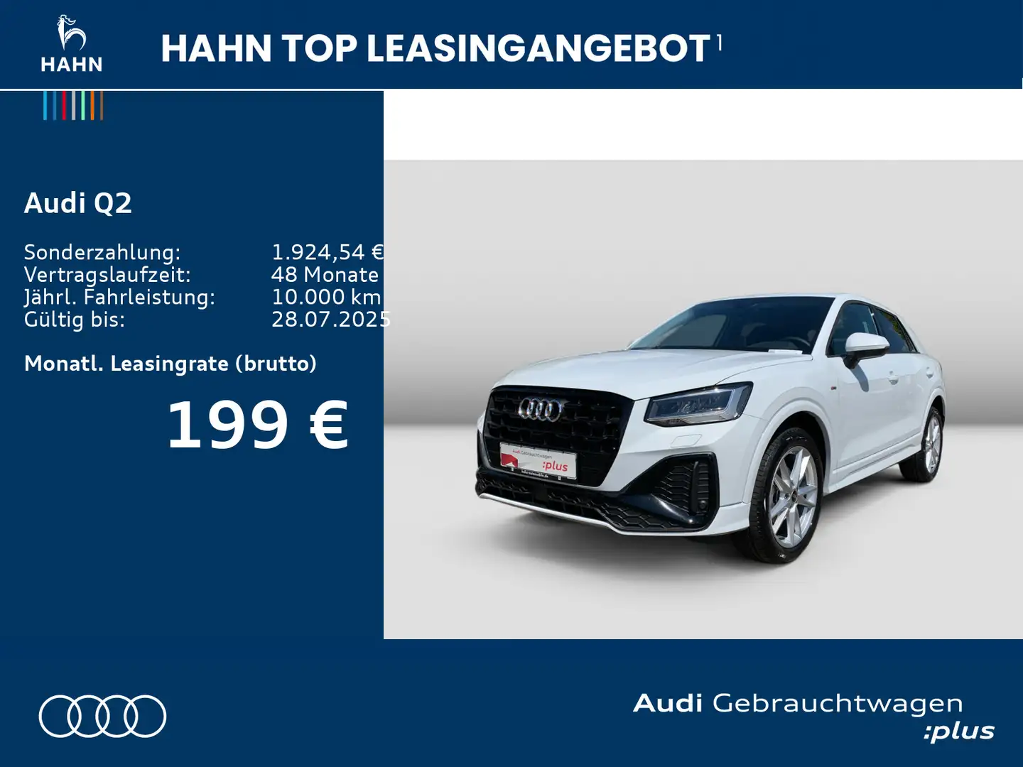 Audi Q2 30 TFSI S line AHK Virtual Smartphone Interfa Weiß - 2