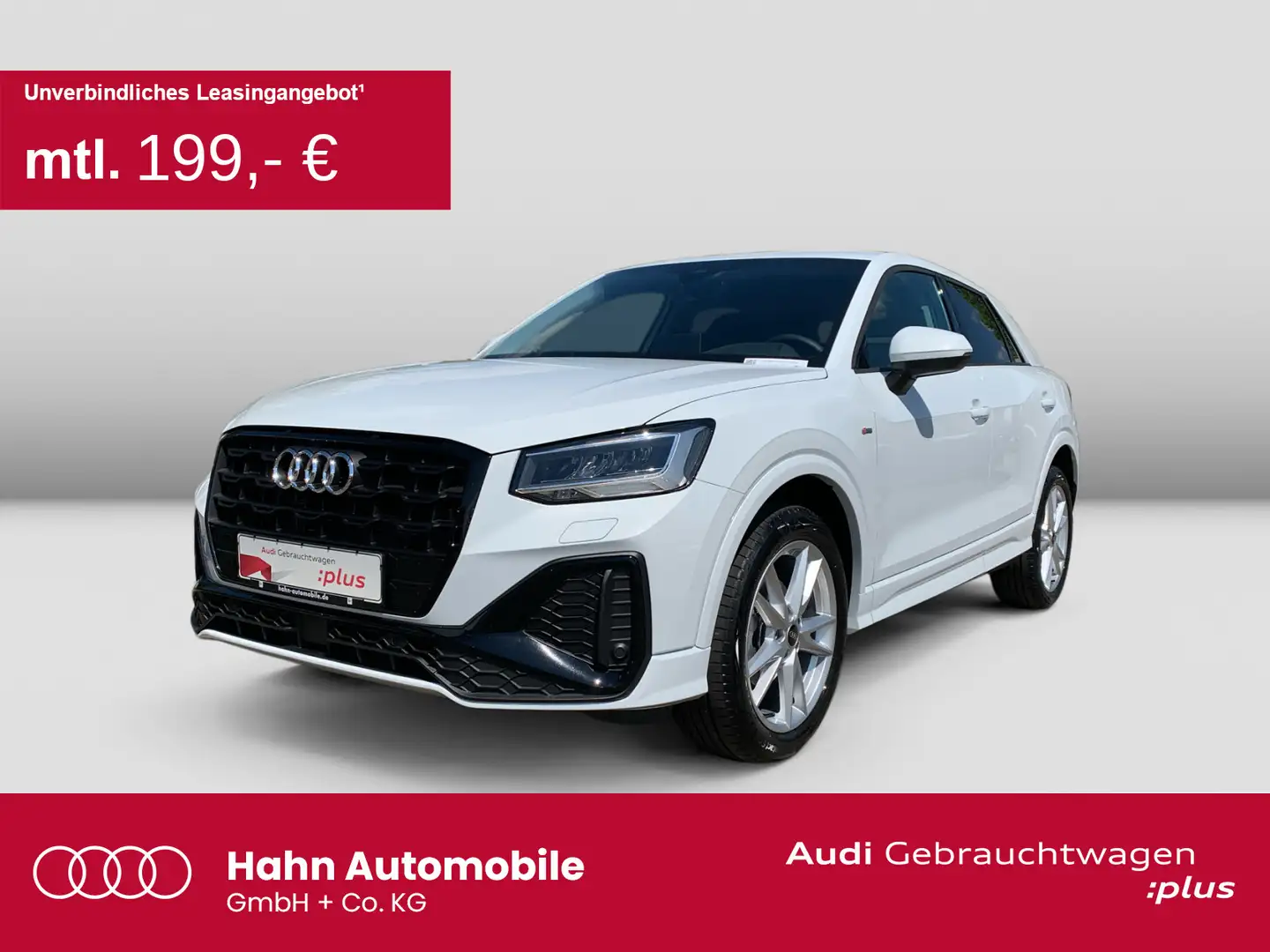 Audi Q2 30 TFSI S line AHK Virtual Smartphone Interfa Weiß - 1