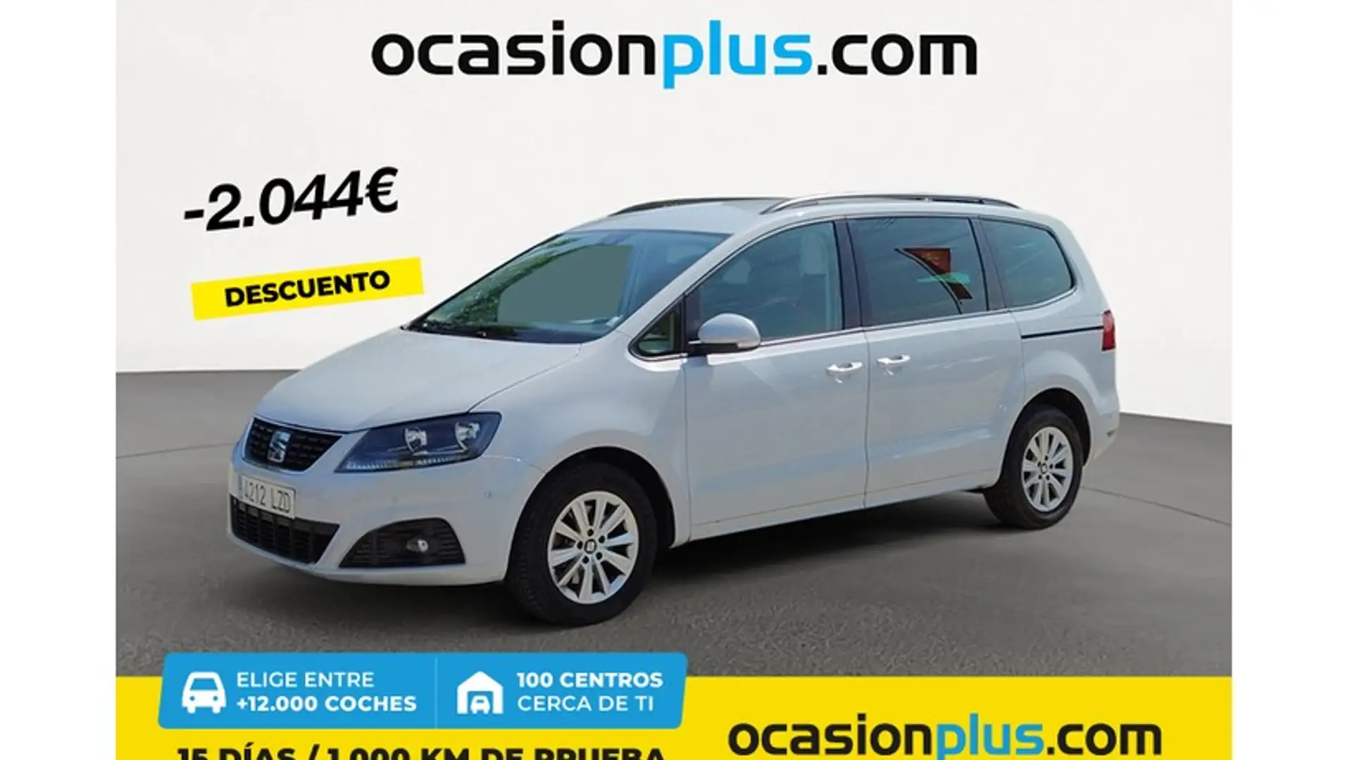 SEAT Alhambra 1.4 TSI S&S Style DSG 7 plazas Gris - 1