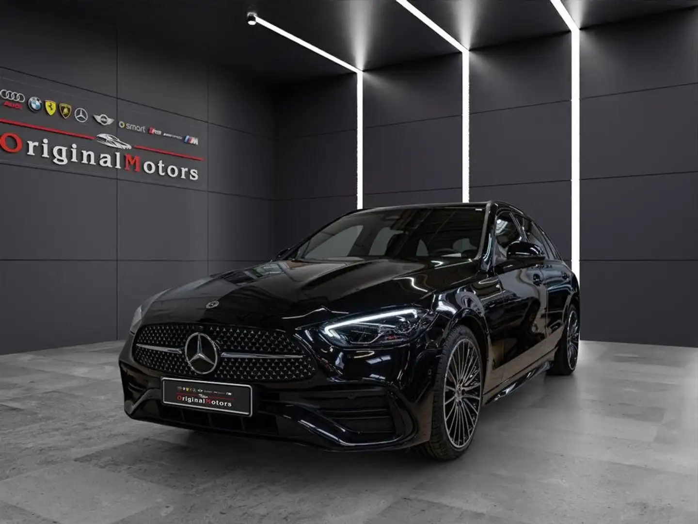 Mercedes-Benz C 300 SW d mhev AMG Line Premium Plus auto/night pack Nero - 1