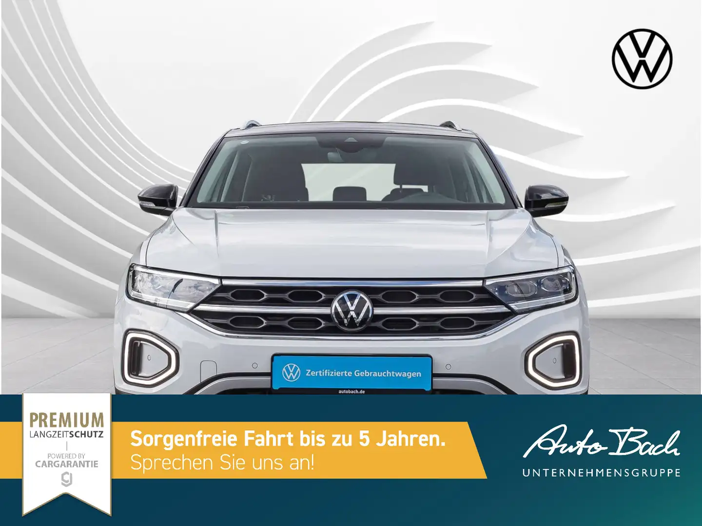 Volkswagen T-Roc 1.5 TSI DSG Style, Navi, LED, ParkAssist, Weiß - 2
