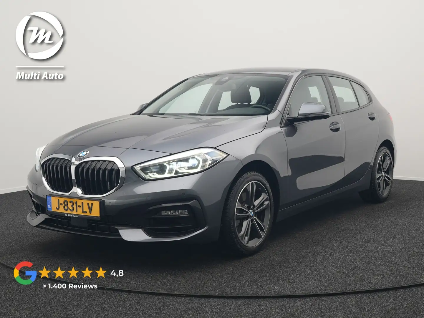 BMW 118 1-serie 118i Sportline 141pk Dealer O.H | Sportsto Gris - 1