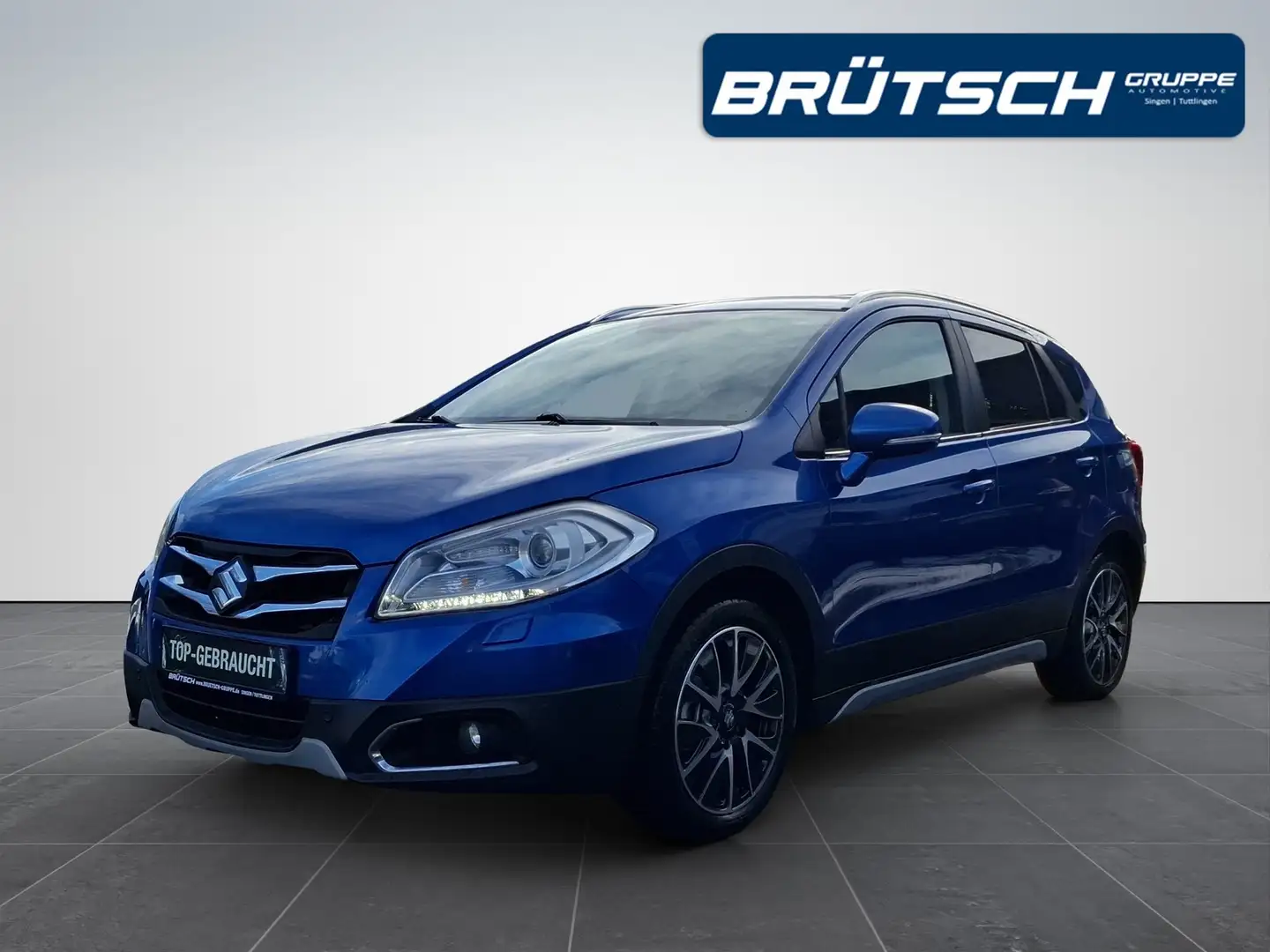 Suzuki SX4 S-Cross 1.6 VVT Limited 4x4 AUTOMATIK / LEDER / PANORAMA Blau - 1