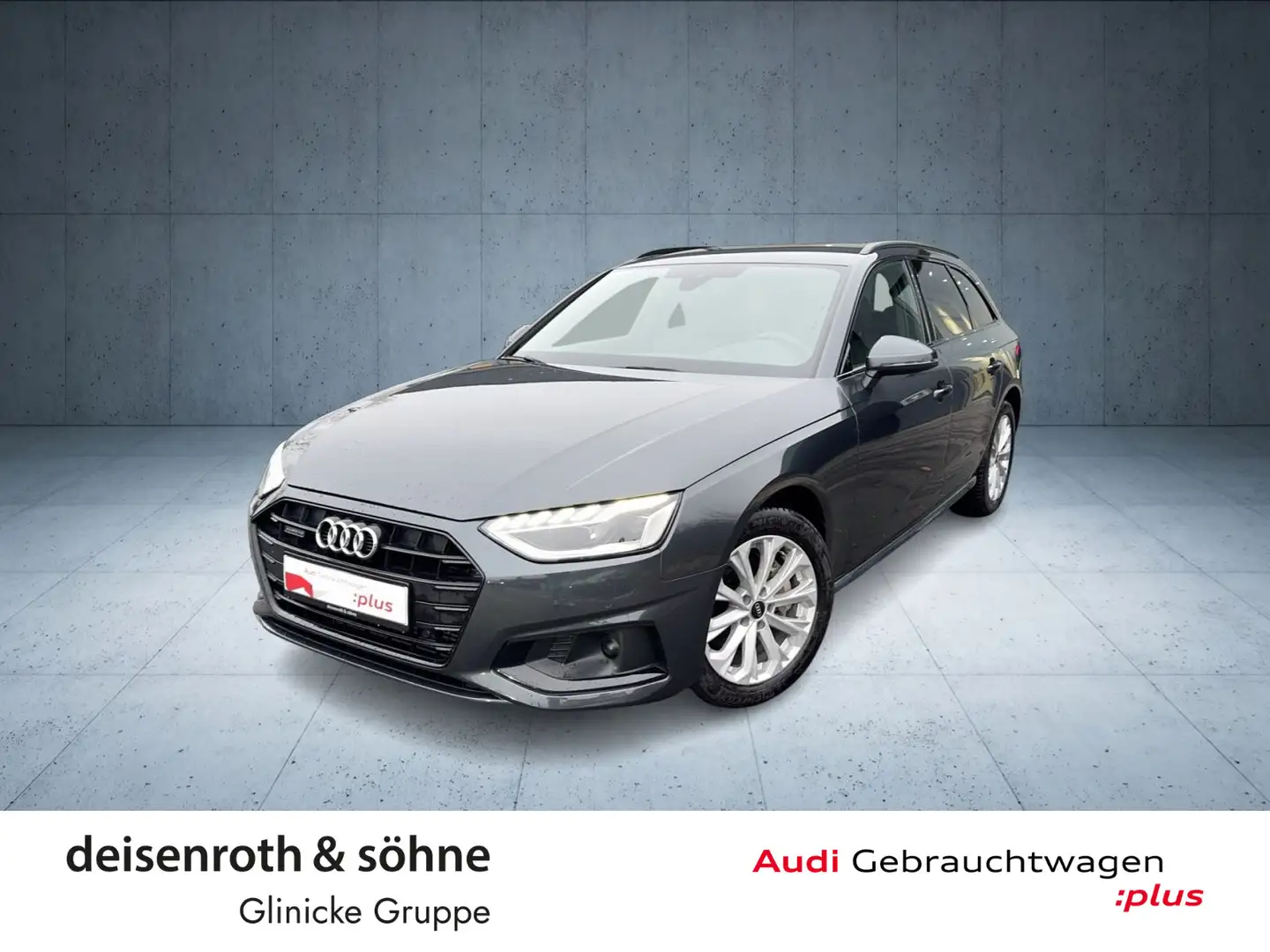 Audi A4 Advanced 40 TFSI qu LED/Nav/ACC/Kam/ASI Grau - 1