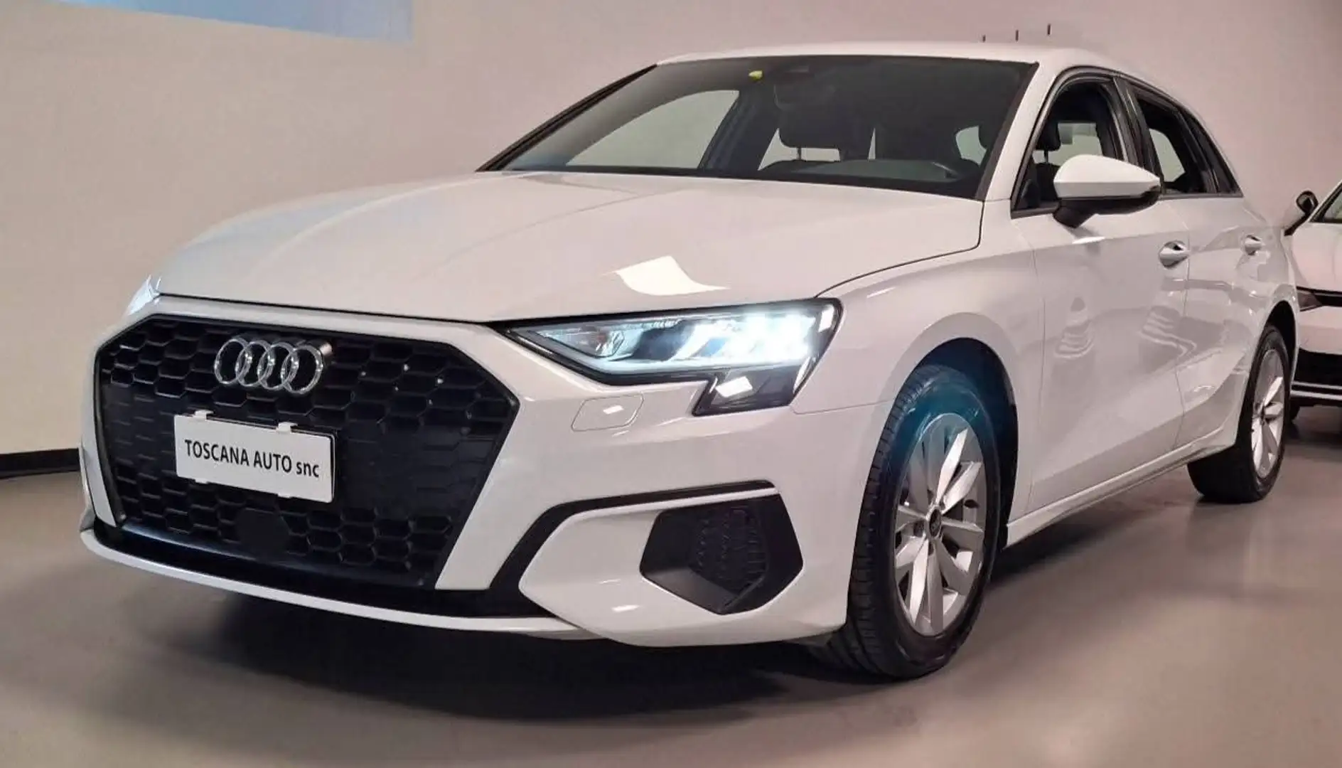 Audi A3 A3 2022 Sportback 30 1.0 tfsi mhev  s-tronic Blanc - 1