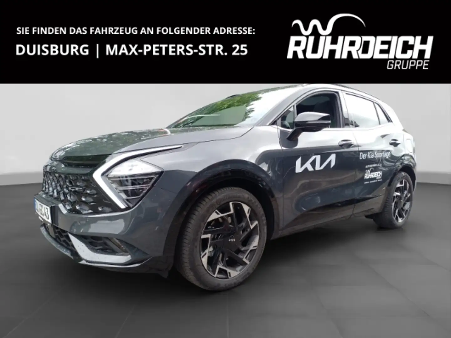 Kia Sportage 1.6T 2WD DCT GTL SD GD DR SO SHZ KLIMA NAVIGATION Gris - 1