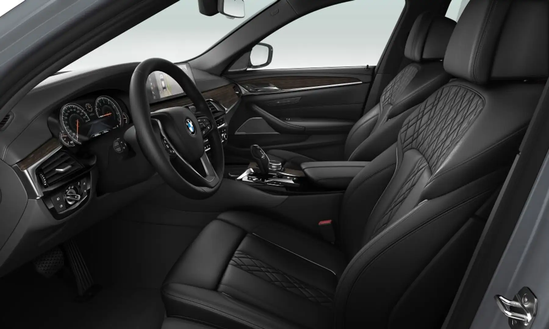 BMW 540 5-serie 540i Luxury Line - Dak - Adaptive Drive - Grey - 2