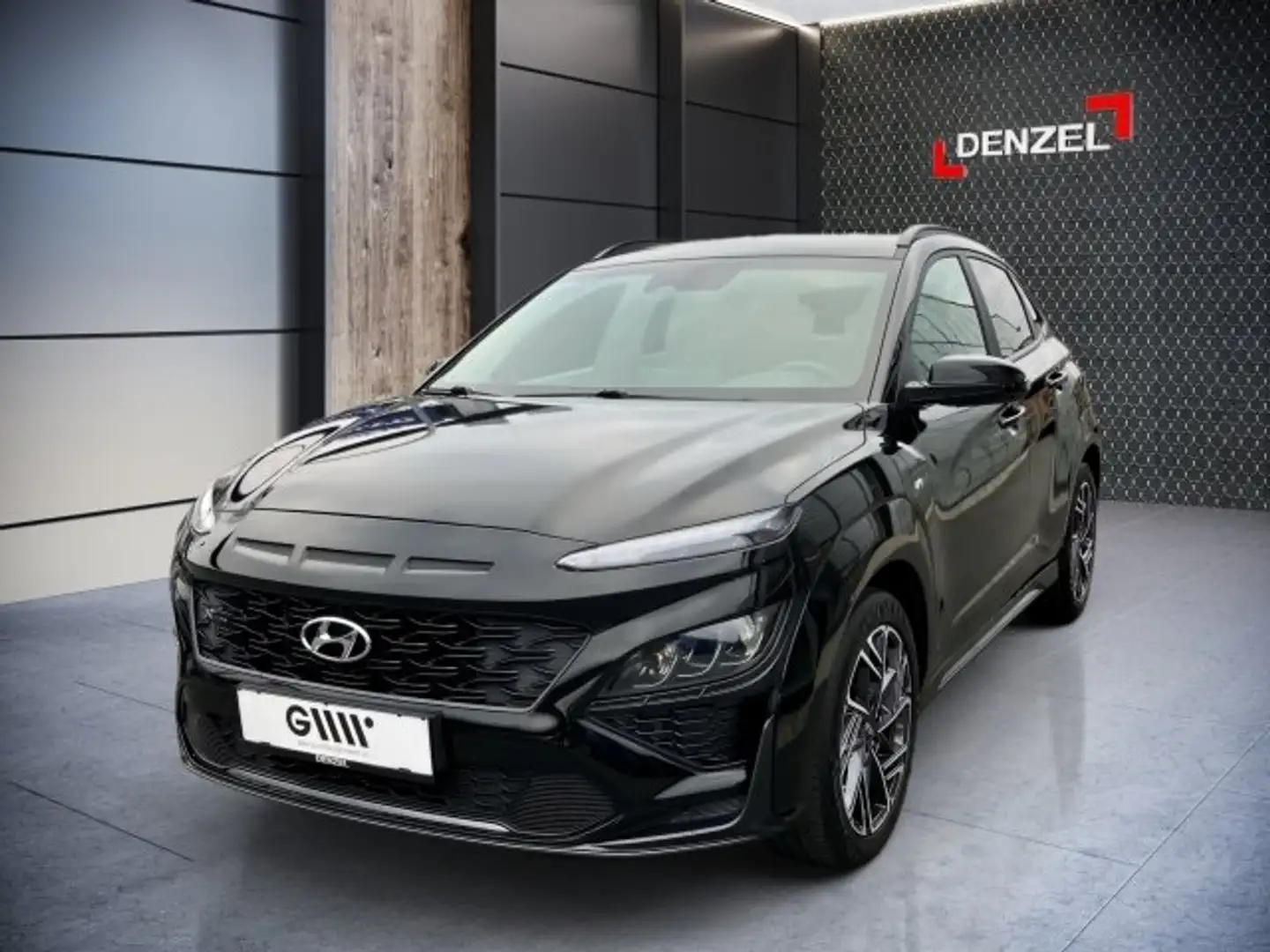 Hyundai KONA N-Line 1,0 T-GDI Schwarz - 2