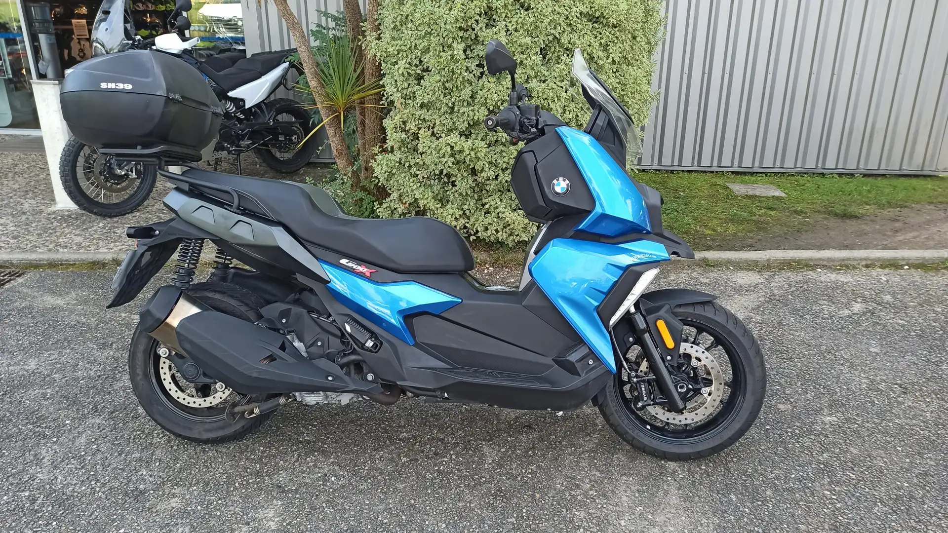 BMW C 400 X Niebieski - 2