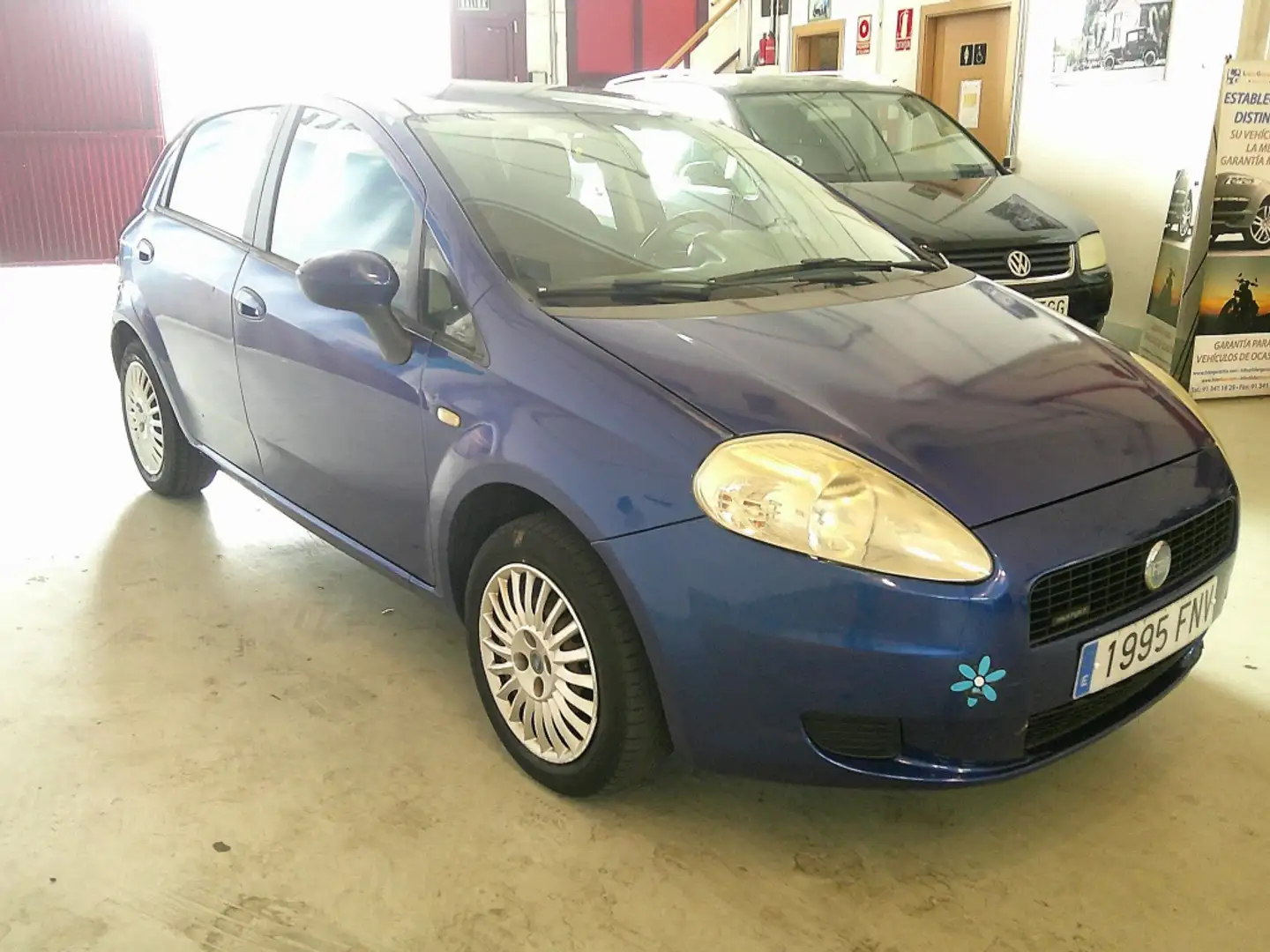 Fiat Grande Punto 1.3Mjt Dynamic Azul - 2