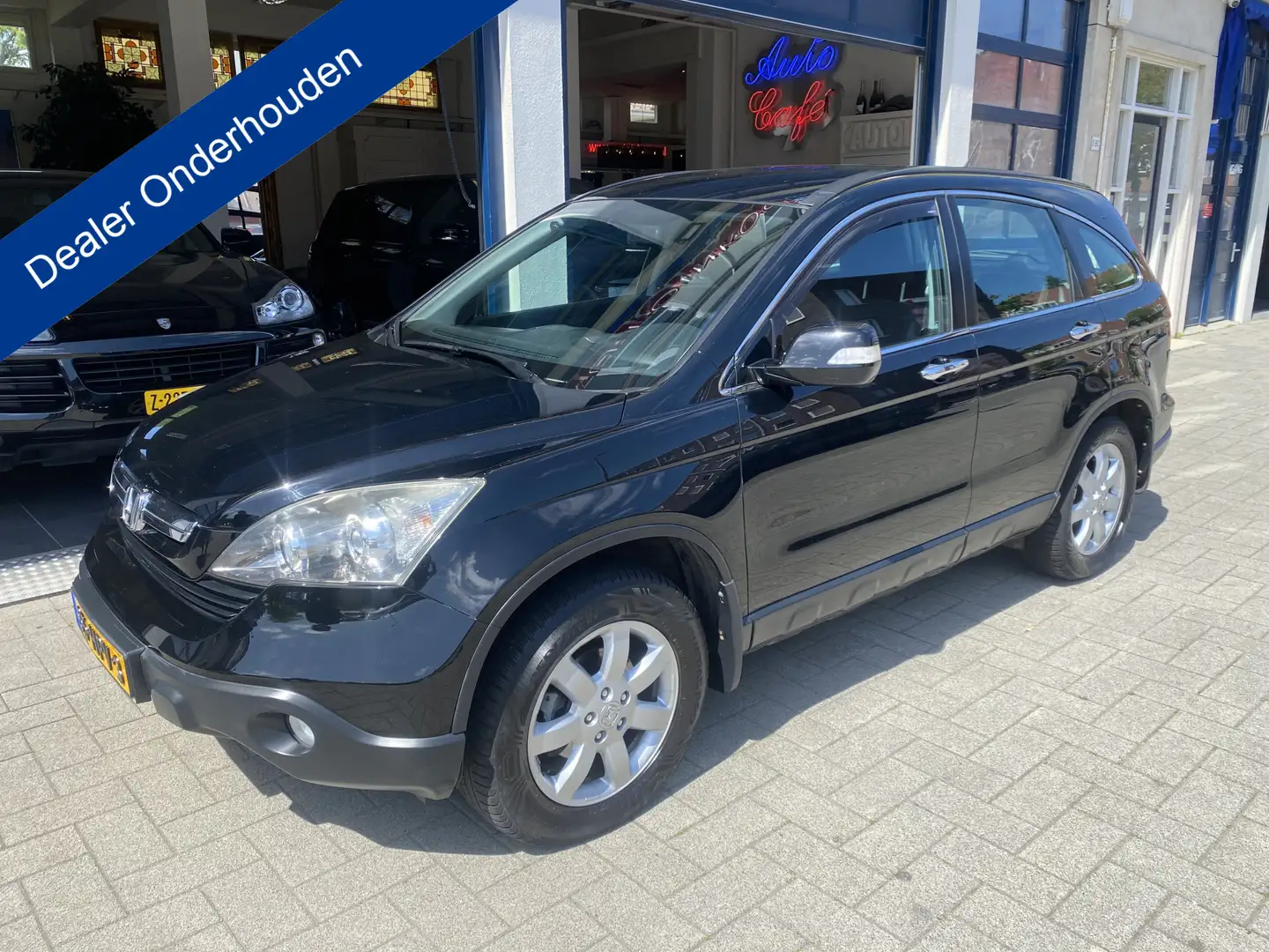 Honda CR-V 2.0i Elegance NL AUTO. DEALER ONDERHOUDEN. Zwart - 1