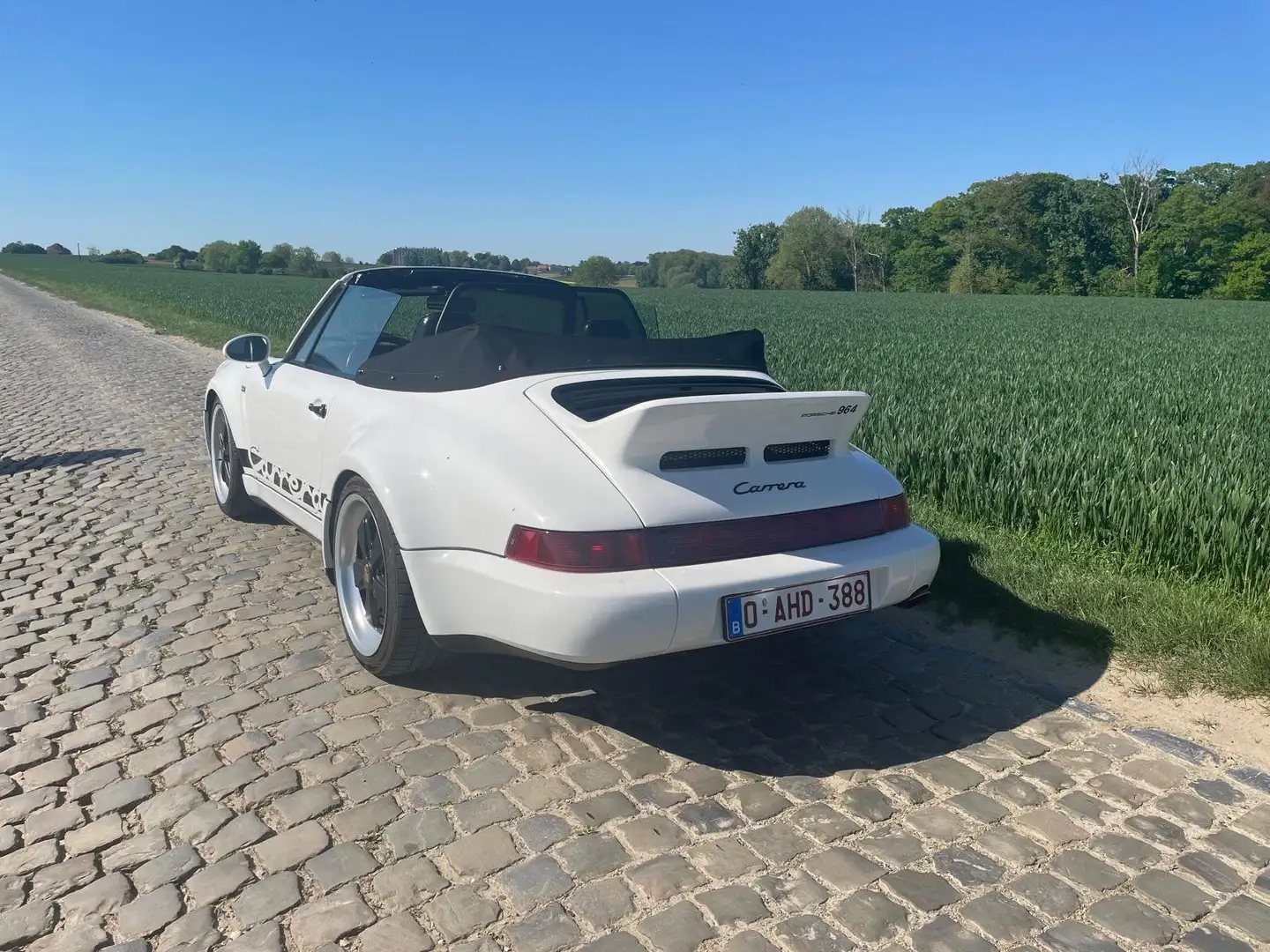 Porsche 964 Wide-Body Turbo-look Blanc - 2