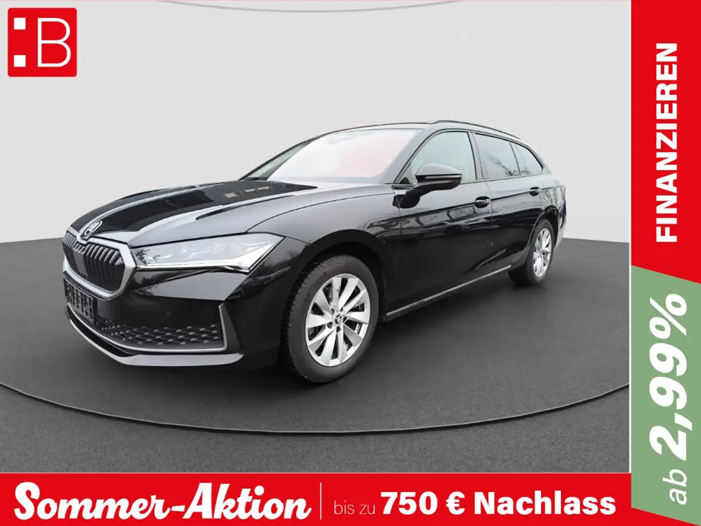 Skoda Superb Combi 1.5 TSI DSG Selection MATRIX ACC AHK HEADUP Schwarz - 1
