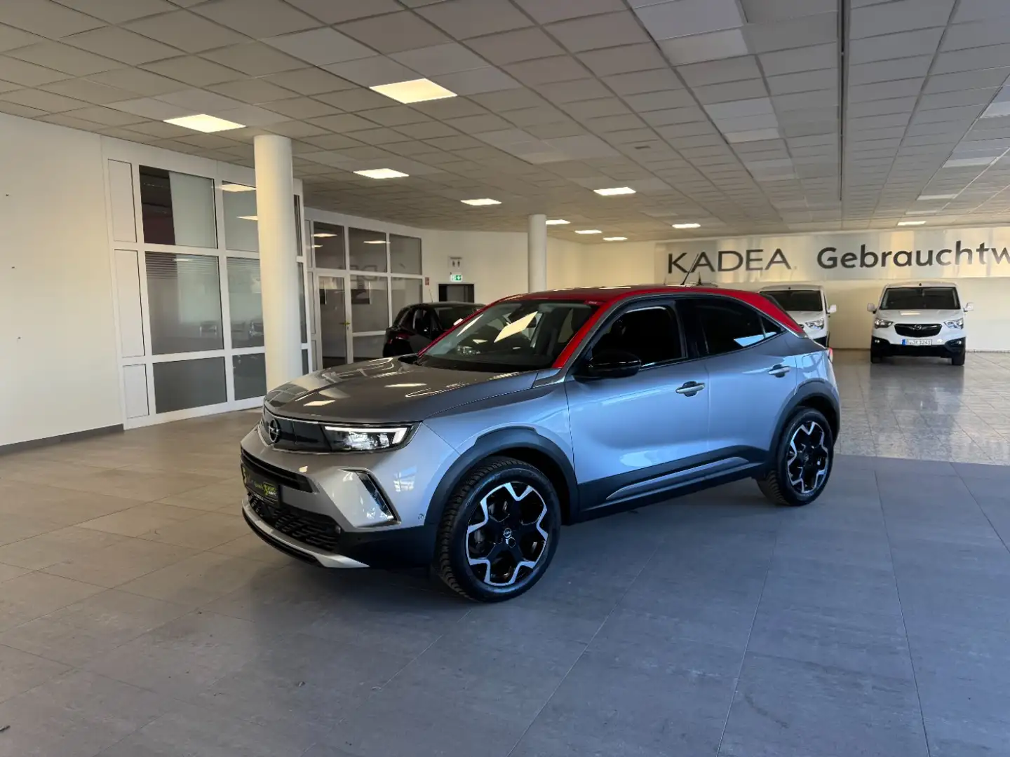 Opel Mokka 1.2 Turbo Ultimate Vollausstattung mit AHZV Gris - 2