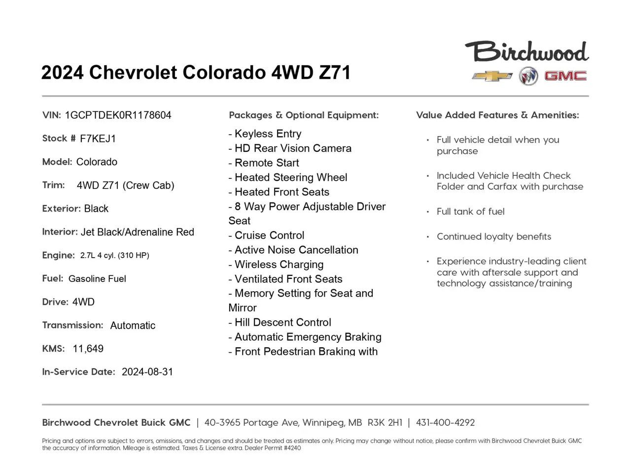 Chevrolet Colorado fotografie Chevrolet Colorado