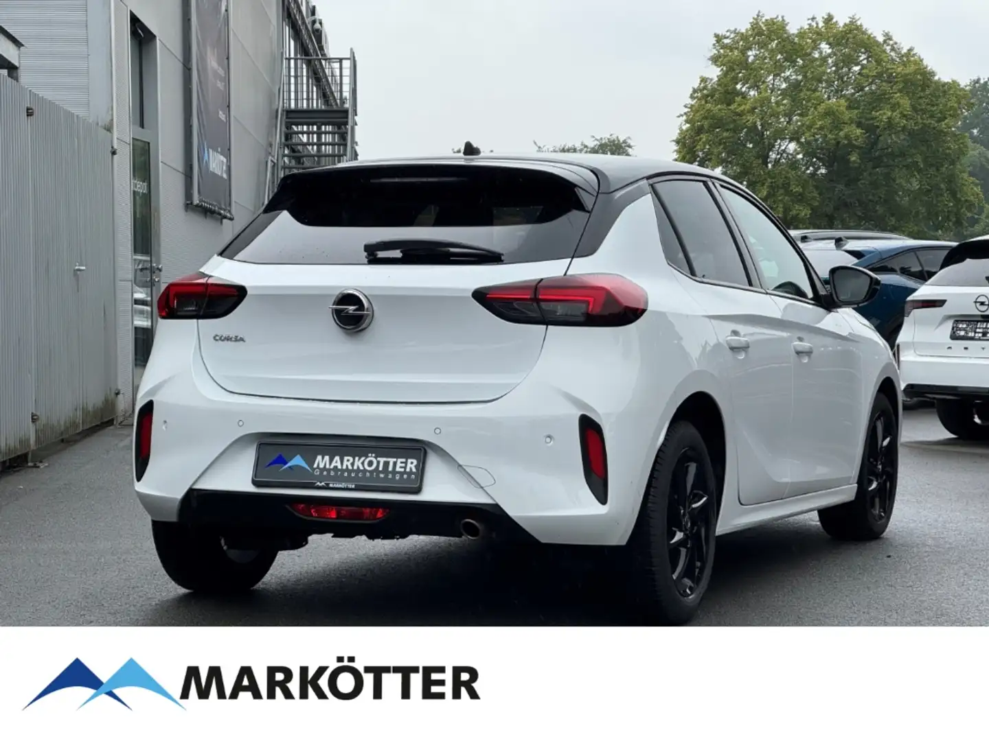 Opel Corsa 1.2 F Elegance Turbo/SHZ/LED/DAB+/Apple Weiß - 2