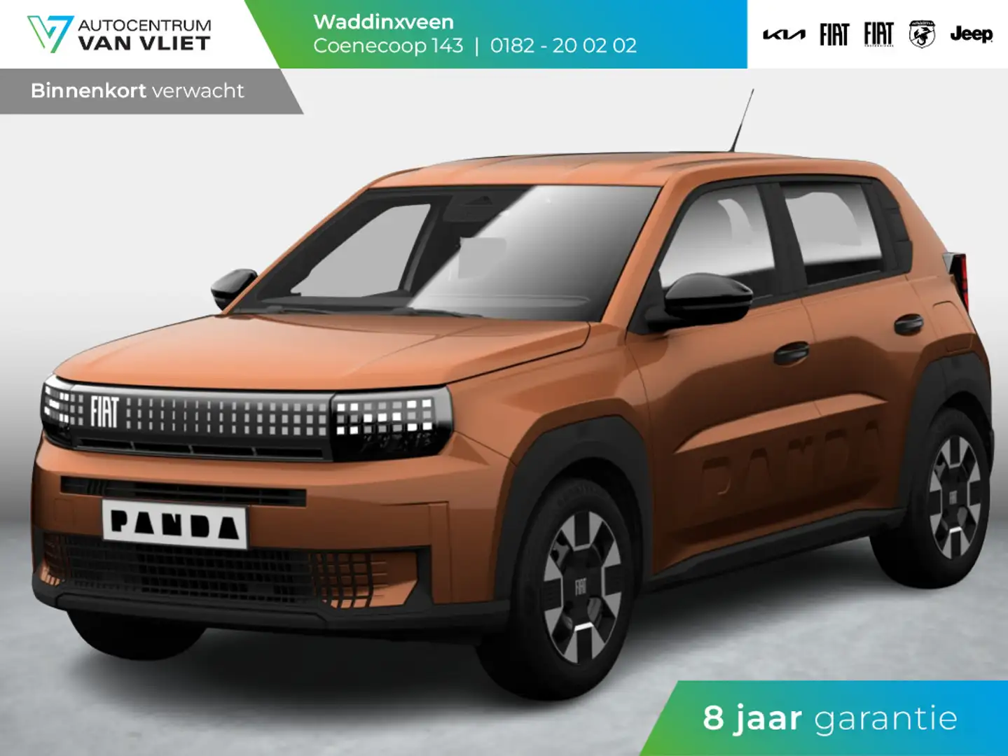 Fiat Grande Panda 1.2 Hybrid Icon | Automaat | PDC | Airco | Apple C Oranje - 1