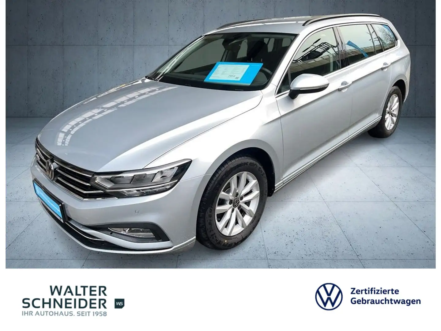 Volkswagen Passat Variant 2.0 TDI Business Navi LED ACC Silber - 1