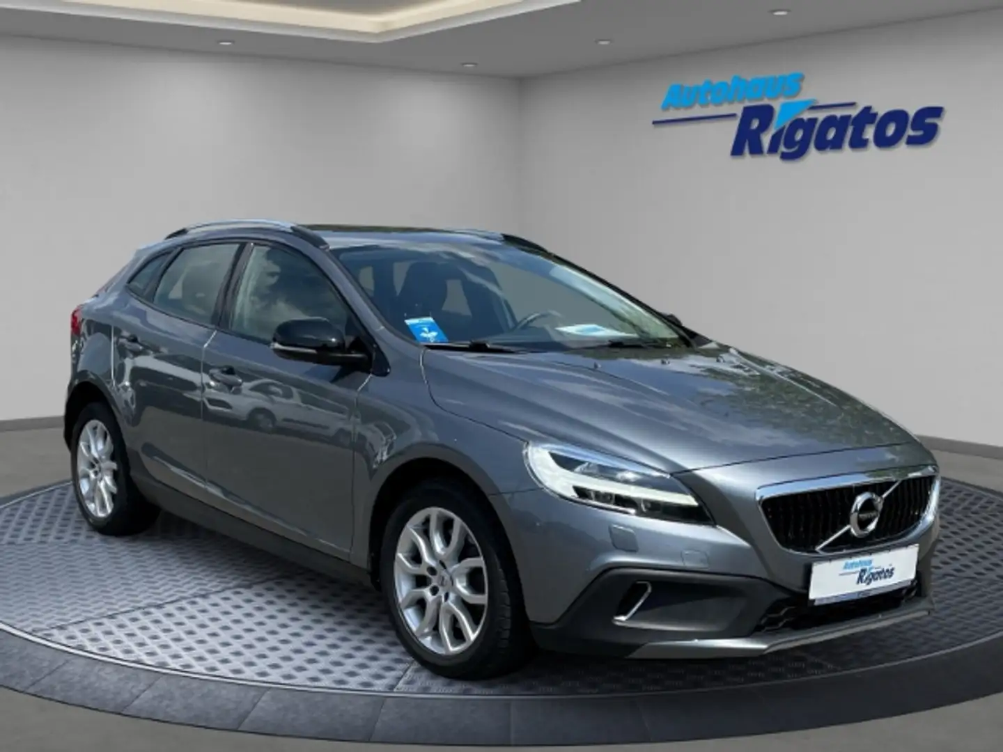 Volvo V40 Cross Country T4 Pro AWD Autom. Navigationssystem, Leder, DAB Grau - 1