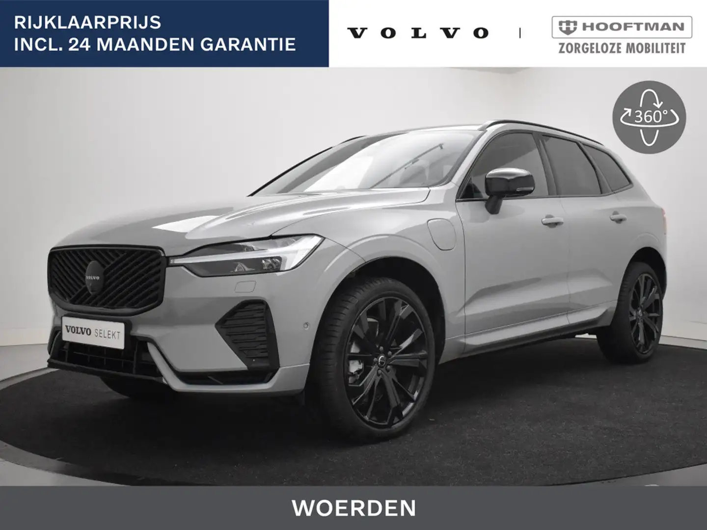 Volvo XC60 T6 PLUG-IN HYBRID ULTRA BLACK EDITION *NIEUW MODEL Gris - 1