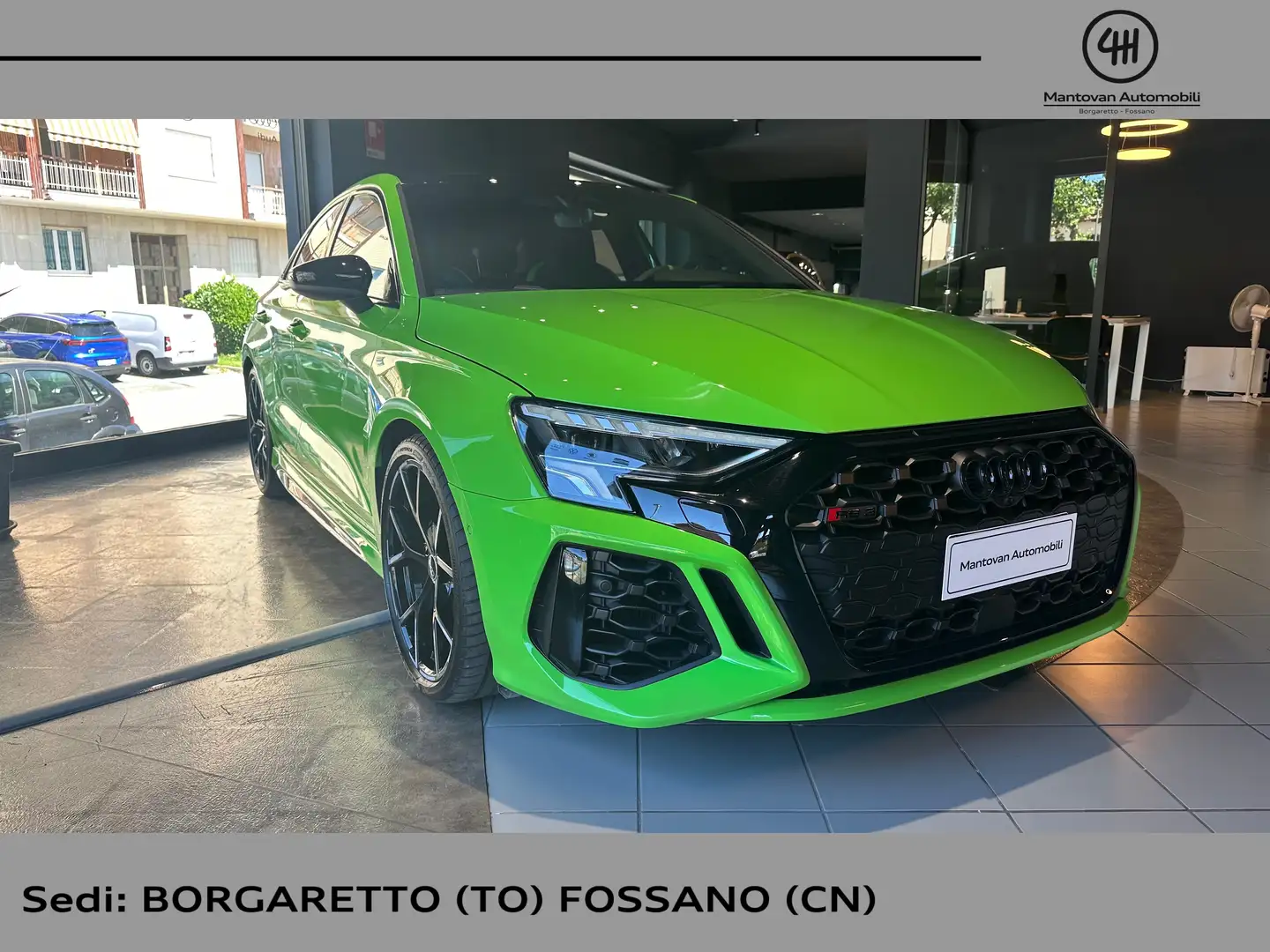 Audi RS3 A3 IV 2020 Sedan Sedan 2.5 tfsi quattro s-tronic Verde - 1