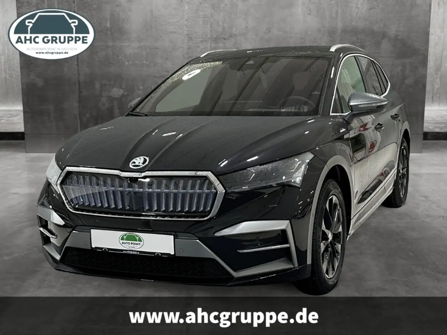 Skoda Enyaq 85x Elektromotor 210kW L&K 82kWh Batterie, Navi, A Schwarz - 1