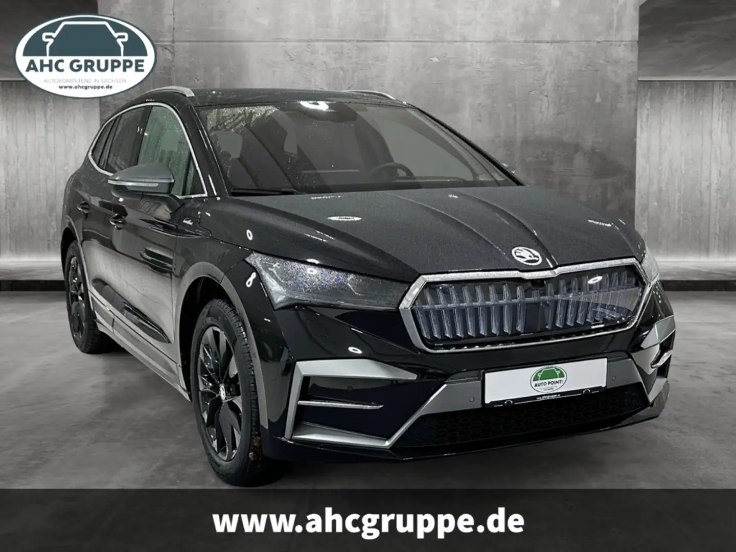 Skoda Enyaq 85x Elektromotor 210kW L&K 82kWh Batterie, Navi, A Schwarz - 2