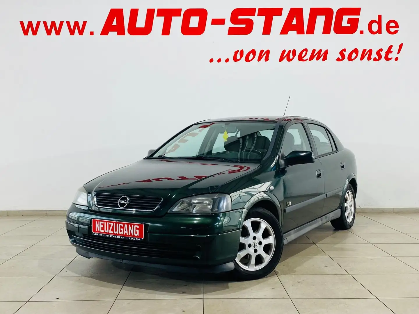 Opel Astra **KLIMA+RADIO+SERVO** Grün - 1