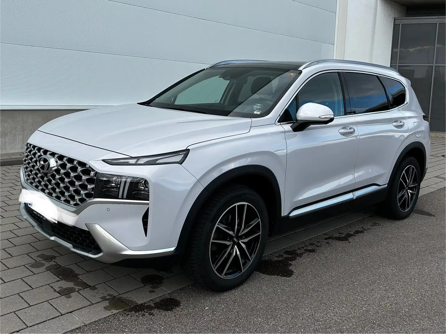 Hyundai SANTA FE SANTA FE 1.6 Plugin-Hybrid 4WD SEVEN Prime Weiß - 1
