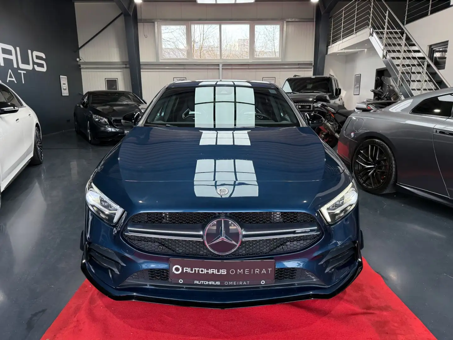 Mercedes-Benz A 35 AMG 4M Edition 1/Aero-Pa./P.Sitze/Night/Kam Blau - 2