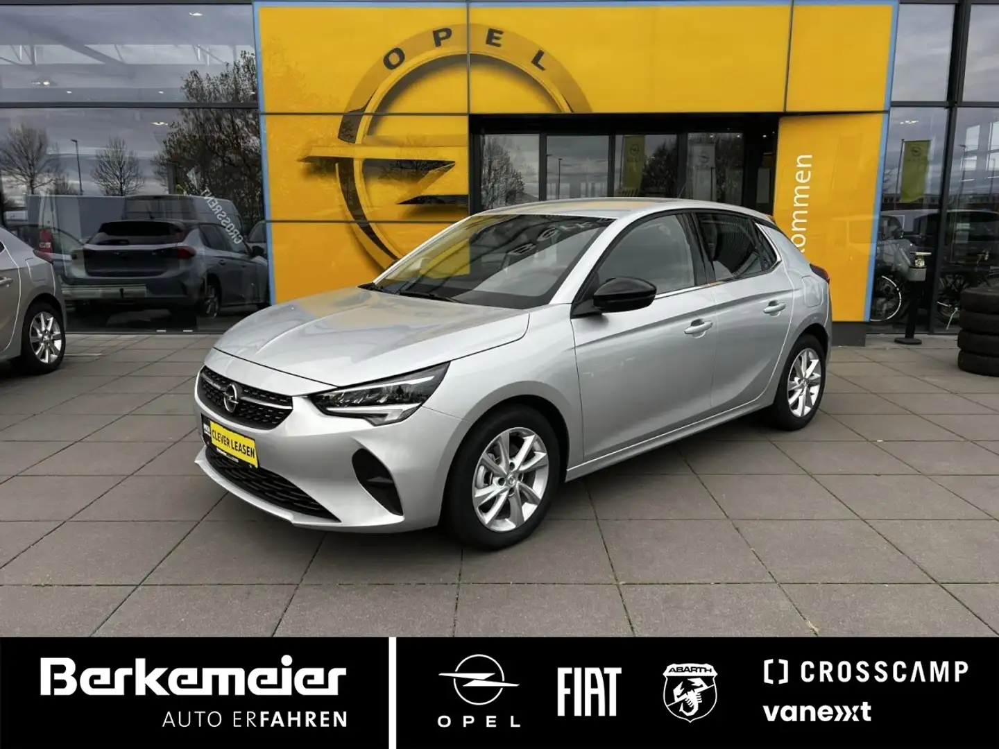 Opel Corsa Elegance 1.5D *Navi/Klimaautomatik/Parkpilot* Silber - 1