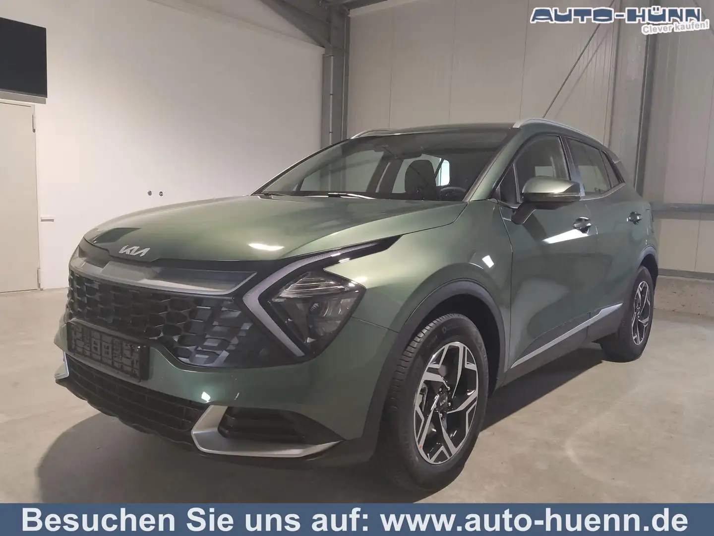 Kia Sportage Essence 1.6 T-GDI MHEV 160 PS 7DCT-Navi 12,3 Zo... Vert - 1