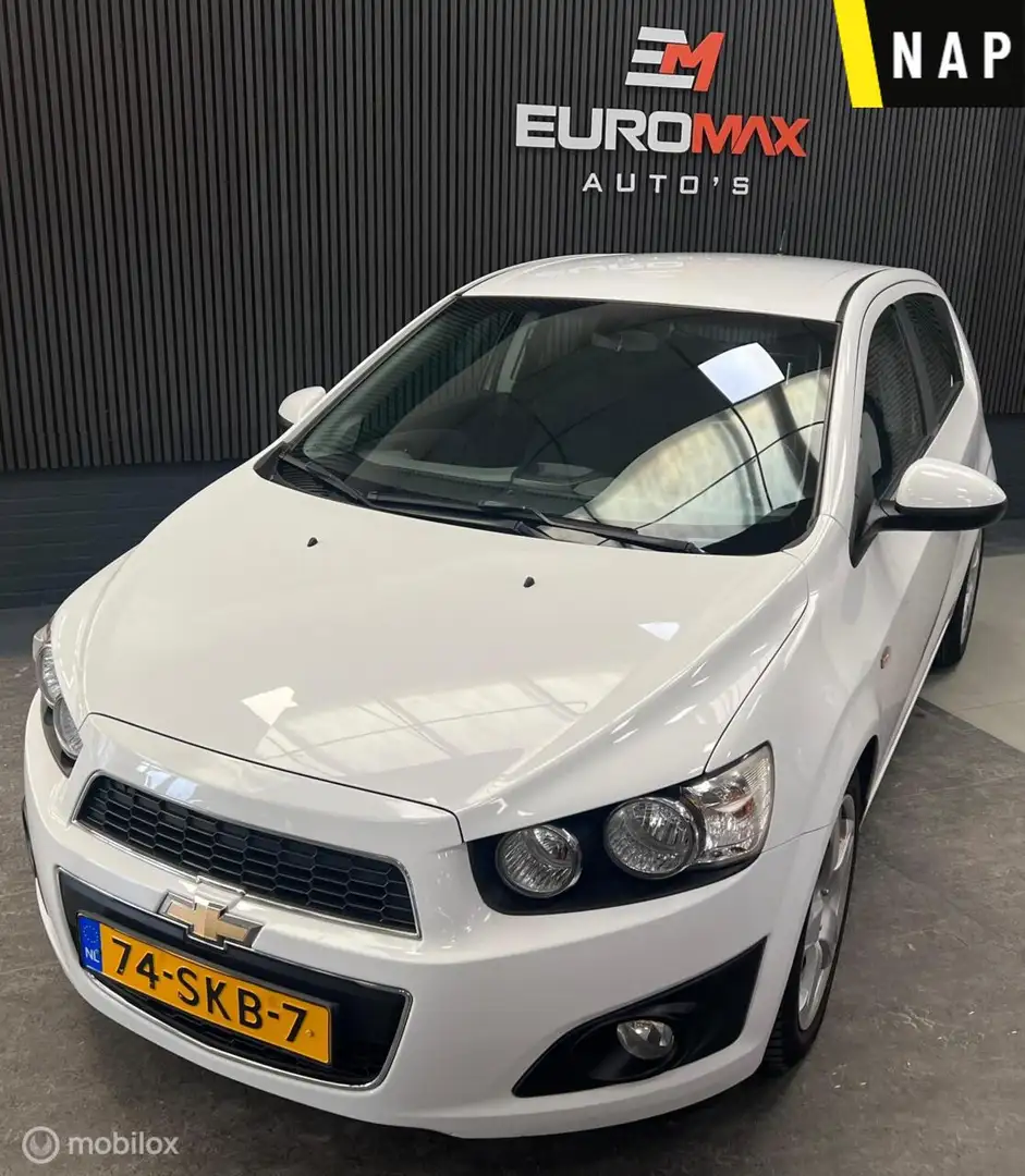 Chevrolet Aveo 1.4 LT NAP - Cruise Cntr. - Airco Weiß - 1