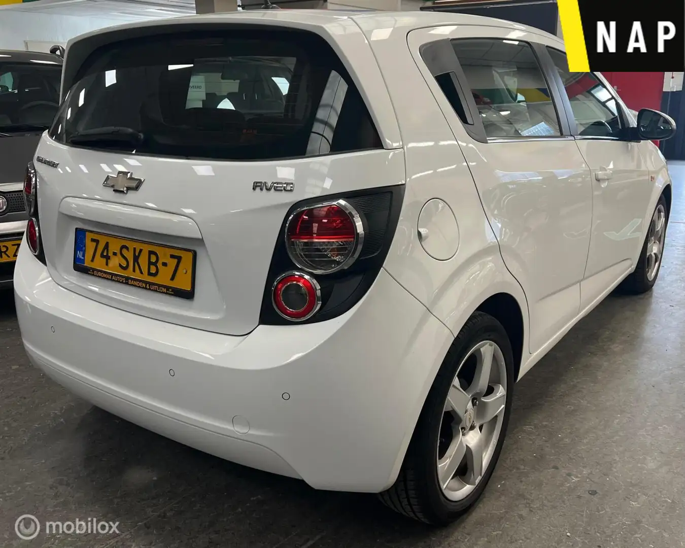 Chevrolet Aveo 1.4 LT NAP - Cruise Cntr. - Airco Weiß - 2