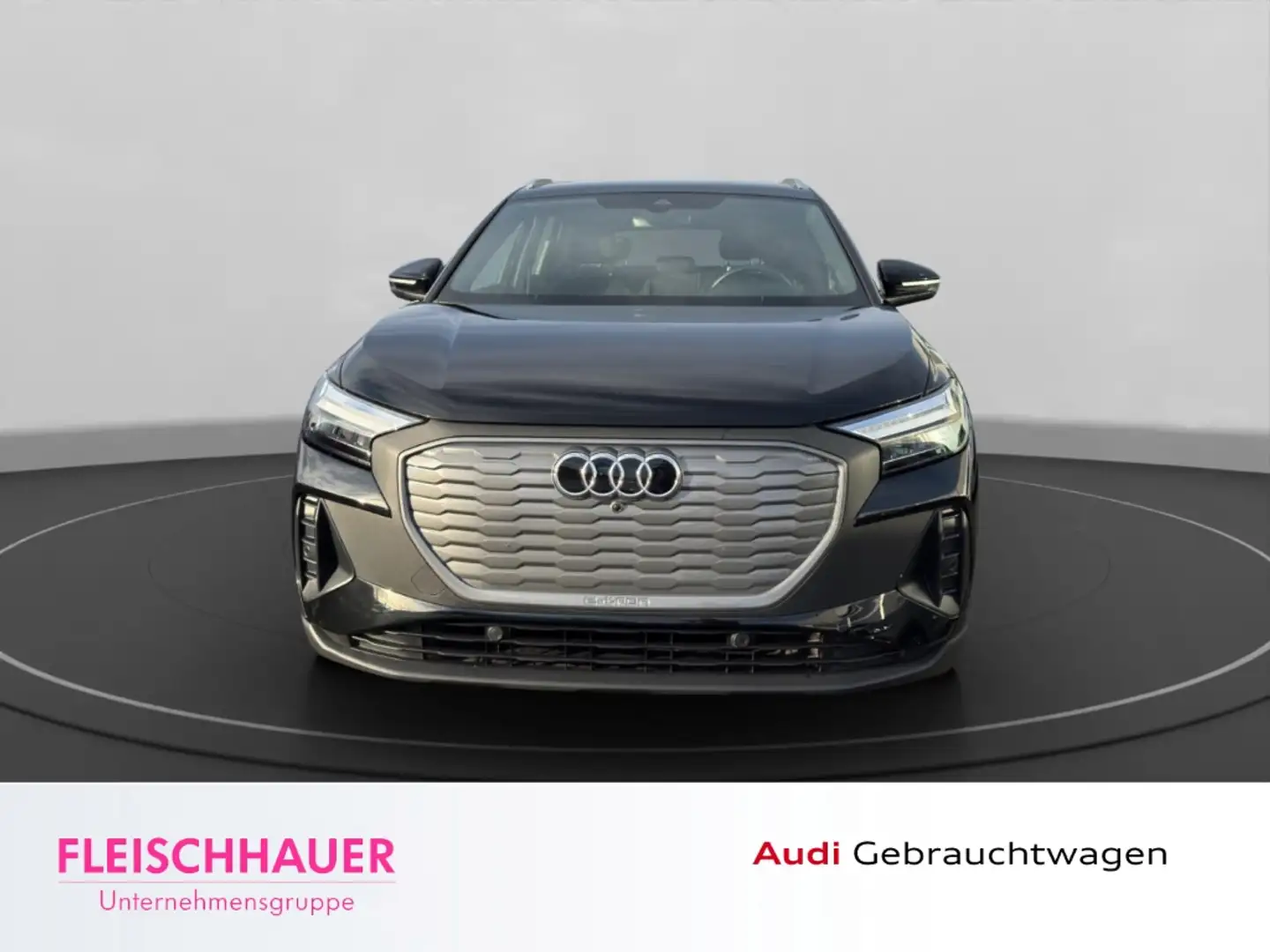 Audi Q4 e-tron 40 AssPaket Plus RFK Einparkhilfe v+h ACC SHZ Stan Schwarz - 2