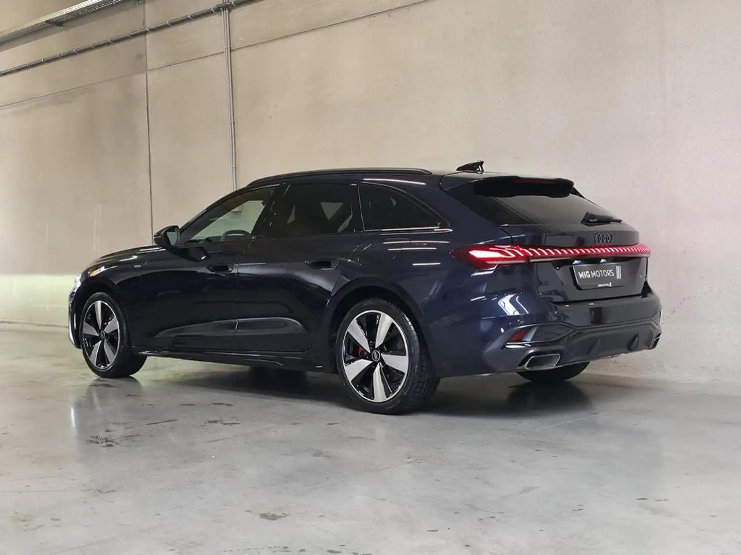 Audi A5 Avant e-hybrid (PHEV) S line quattro Bleu - 2