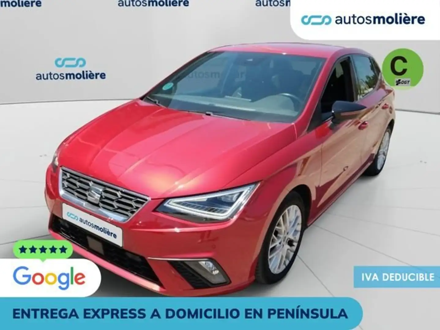 SEAT Ibiza 1.0+TSI+S%26S+FR+XS+81+kW+%28110+CV%29 Rouge - 1