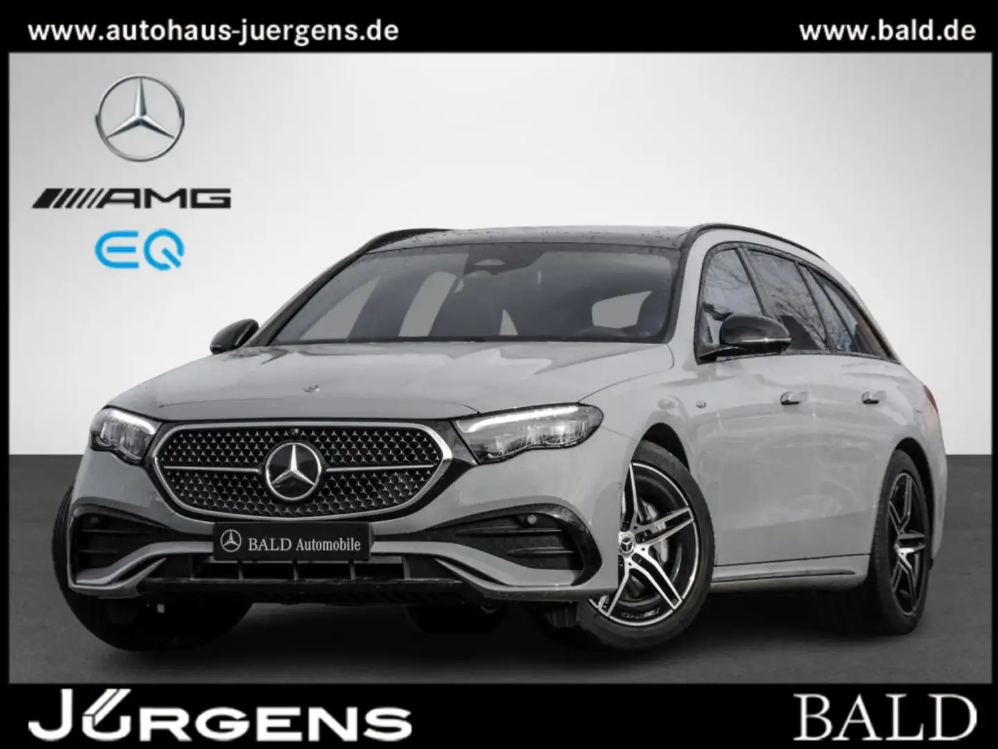 Mercedes-Benz E 300 de T AMG-Sport/LED/360/Pano/AHK/Distr/Totw Grau - 1