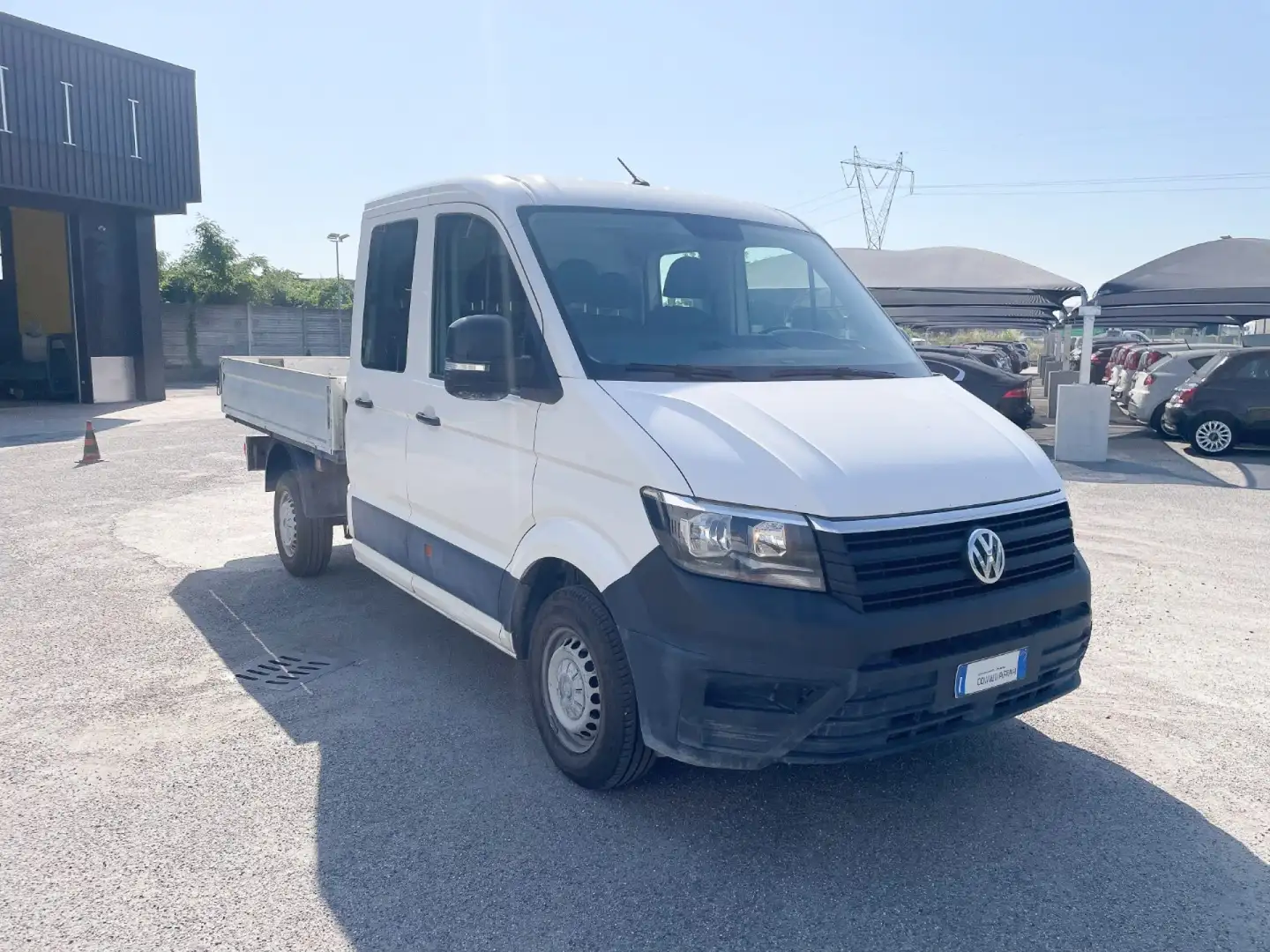 Volkswagen Crafter 35 2.0 TDI 140CV PL Business 7 POSTI cassonato Bianco - 1