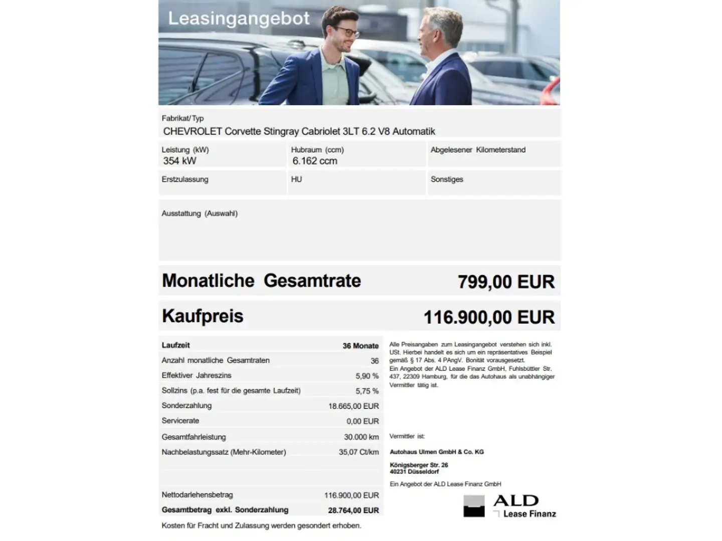 Corvette C8 Stingray 3LT Voll +€5.000,- Inzahlungnahme-Prämie* Rot - 2