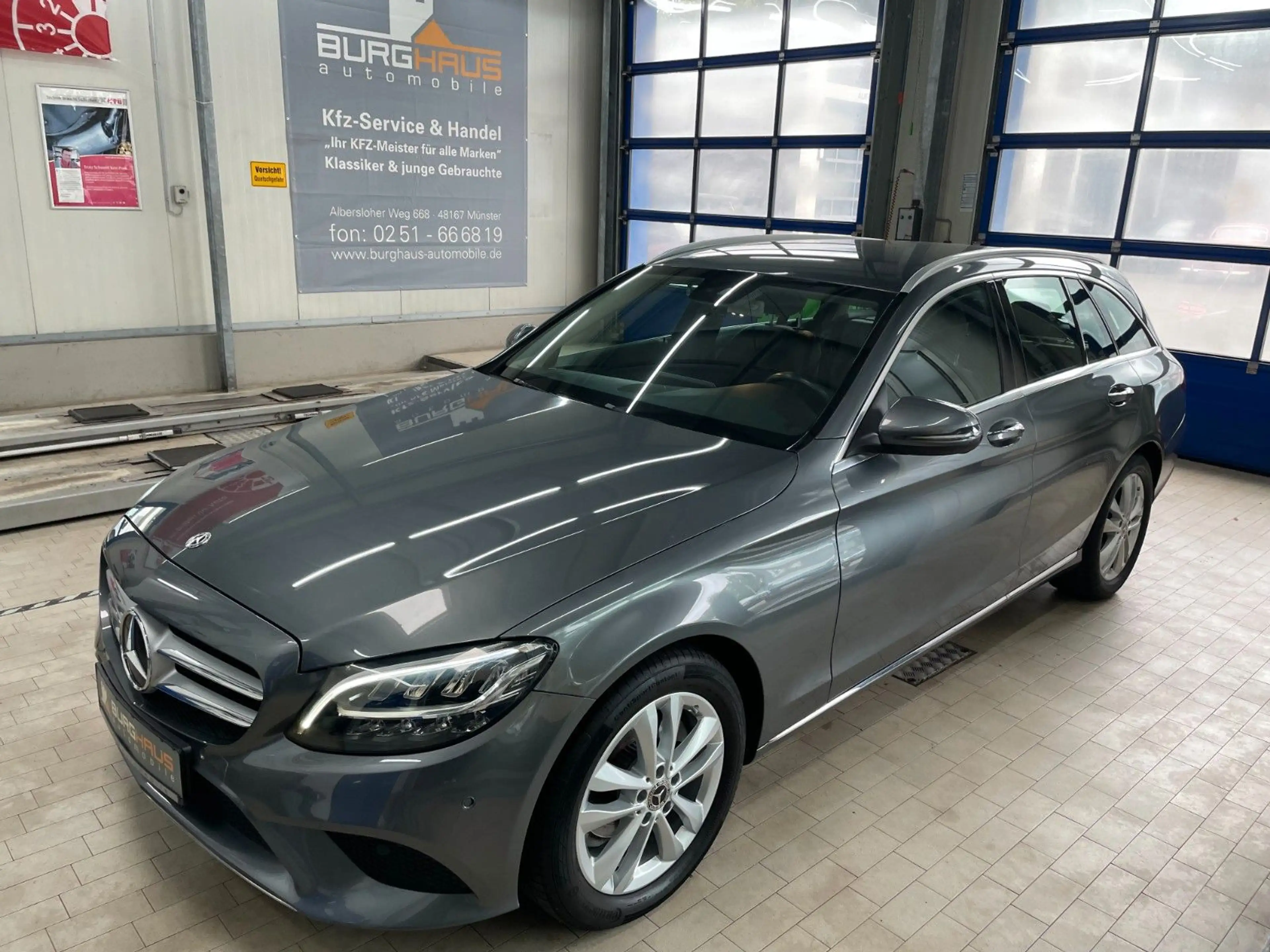 Mercedes-Benz C 180 T 9G/AMBI/KLIMA/LED/SHZ/NAVI/KAMERA/AHK — photo 14