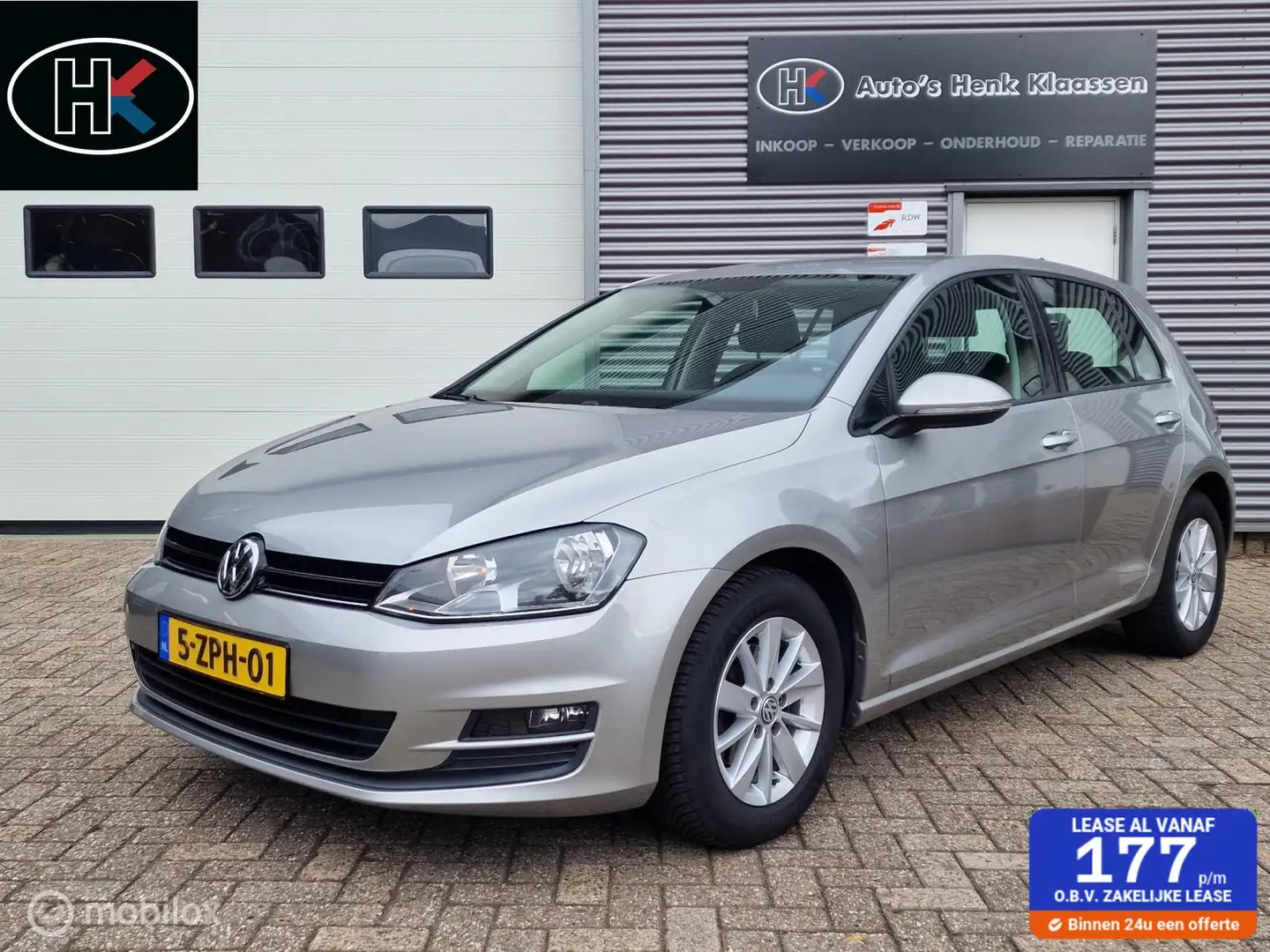 Volkswagen Golf 7 5-deurs 1.2TSi Trend Edition Navi LM Cruise Gris - 1