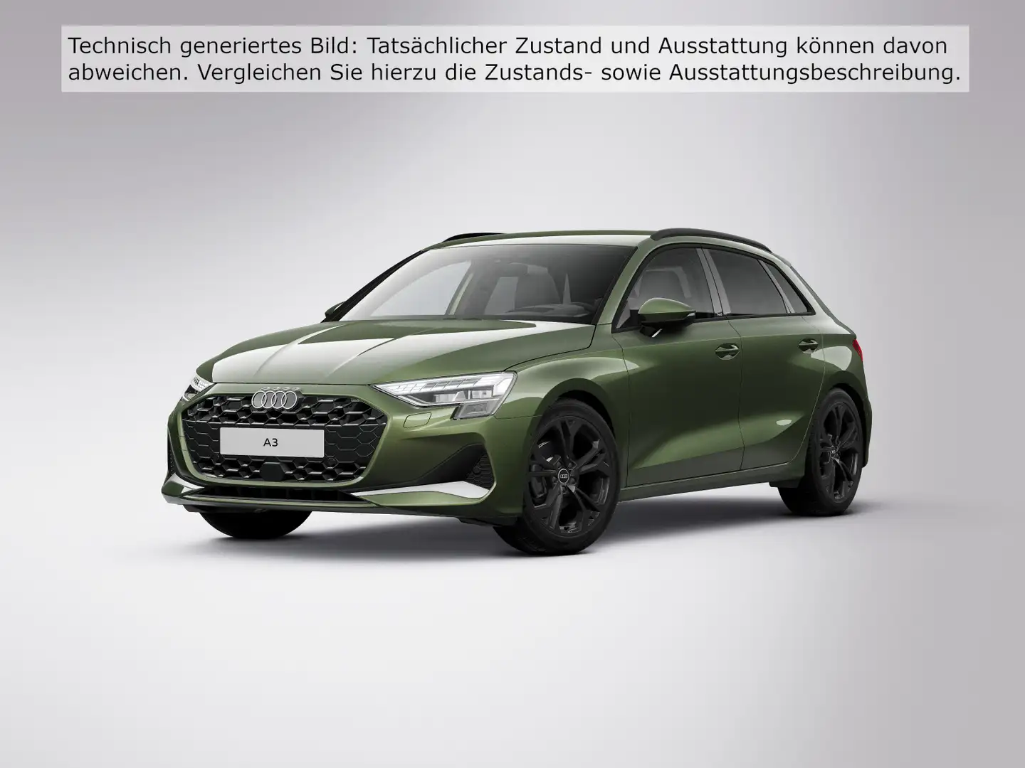 Audi A3 30 TFSI S LINE SONOS HuD KAMERA AHK Grün - 2