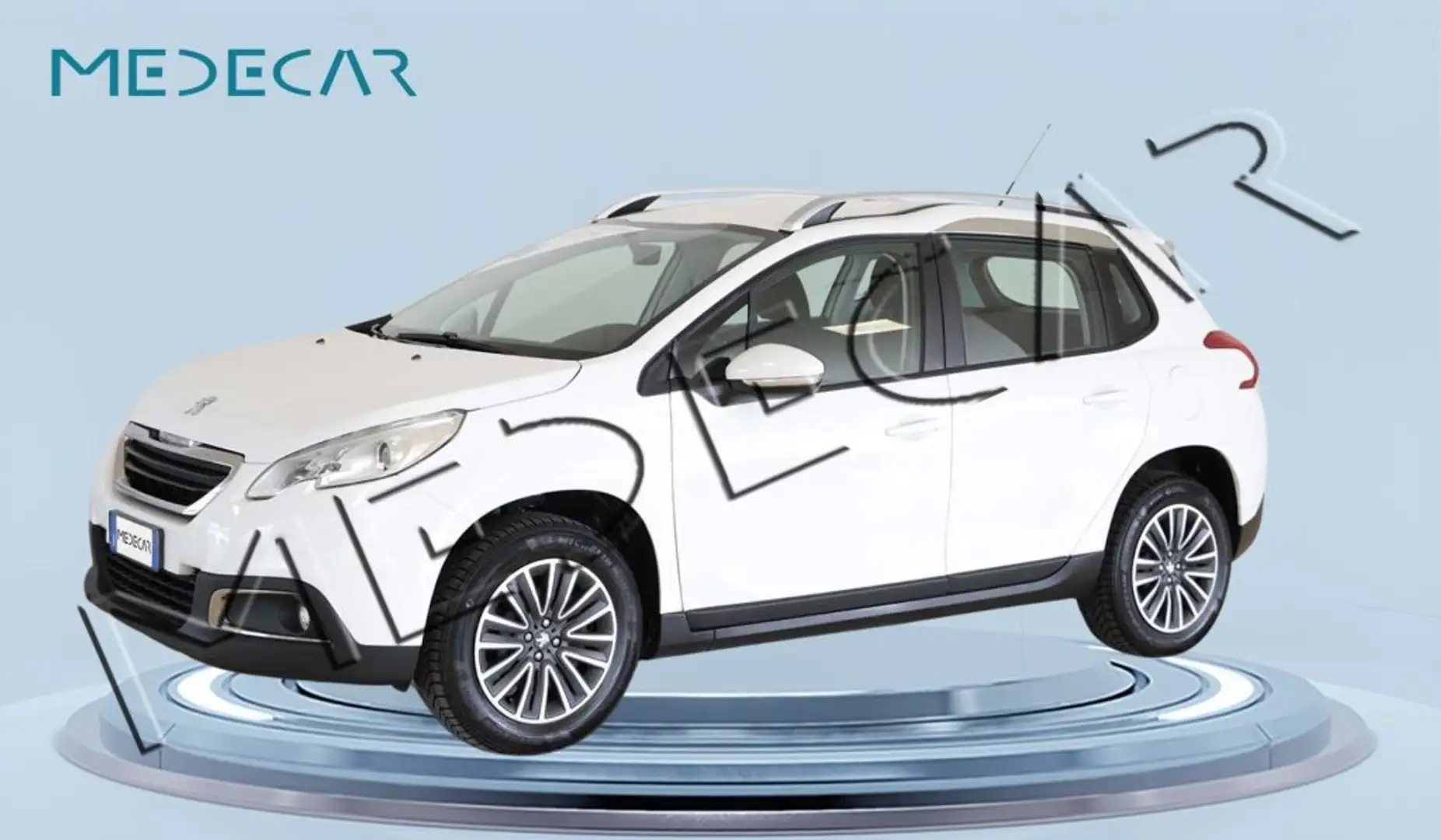 Peugeot 2008 PureTech 82 Active Weiß - 2