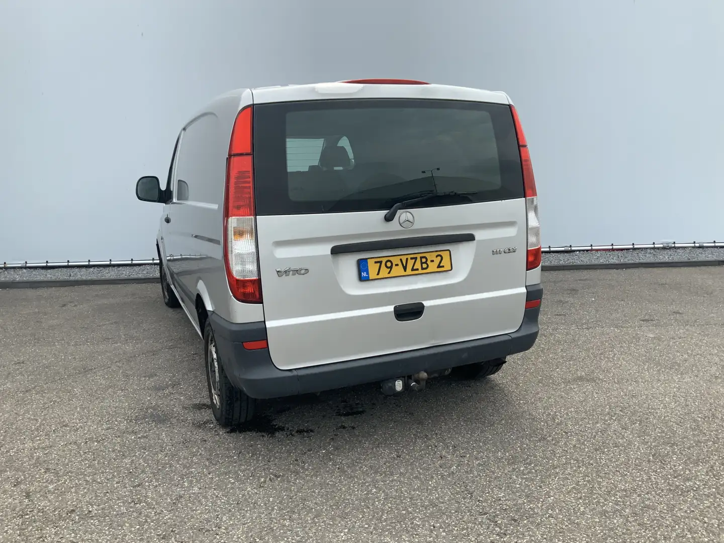 Mercedes-Benz Vito 111 CDI 320 Lang Verstuiver lek Airco Cruise 3 Zit Argent - 2