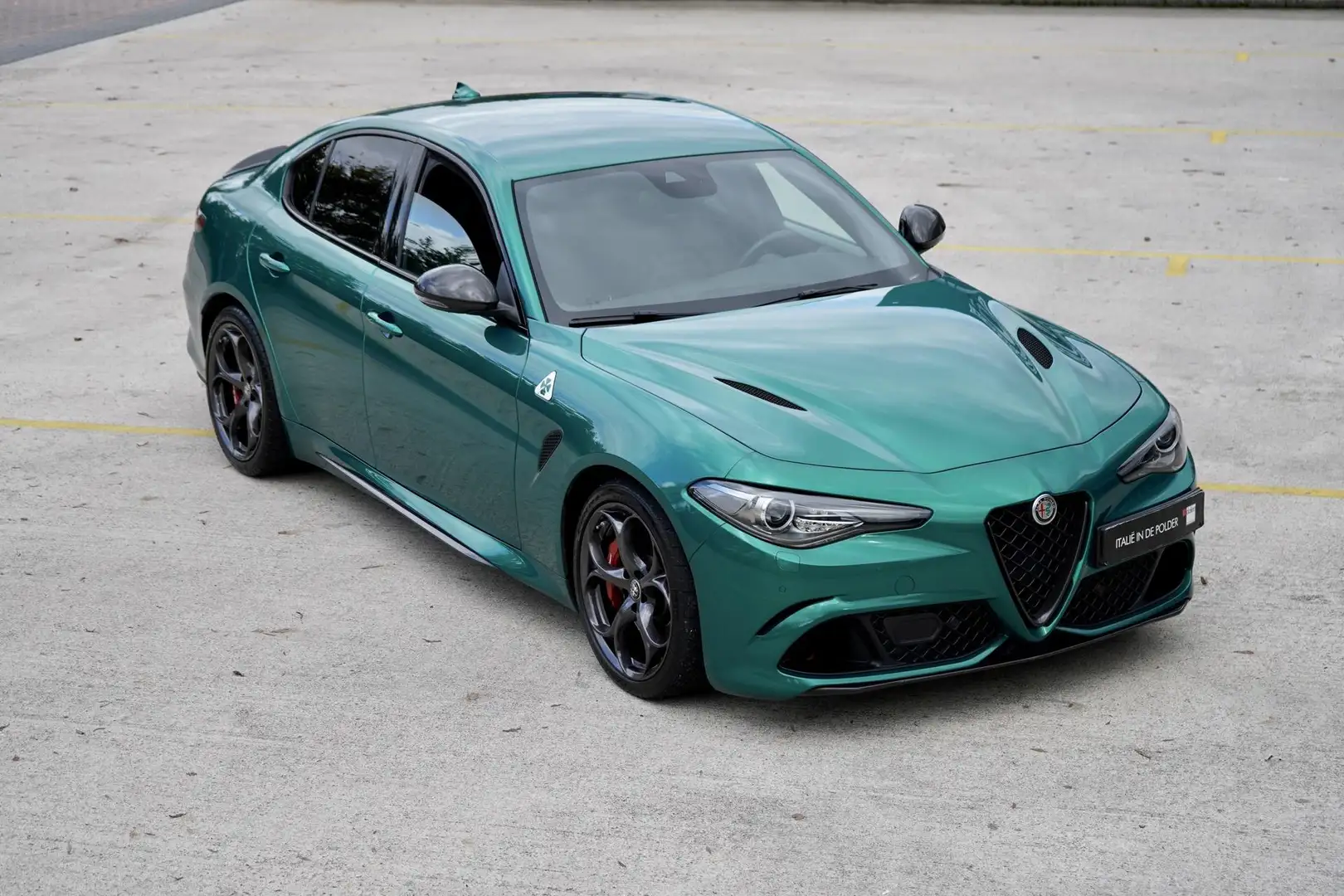 Alfa Romeo Giulia 2.9 V6 Quadrifoglio Verde Montreal Grün - 1