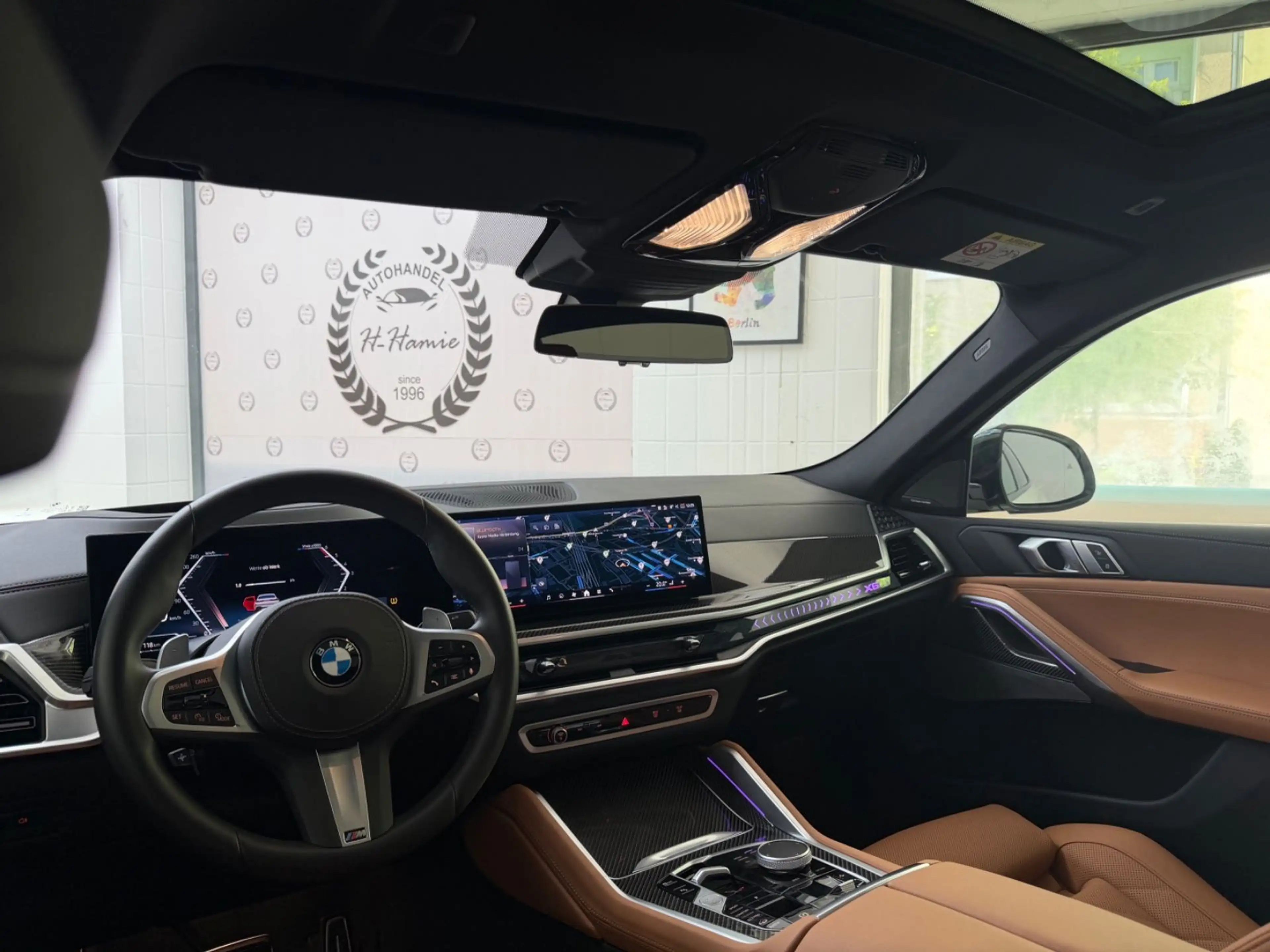 BMW X6 30d M-SPORT PANO HUD H&K 360° ICONIC CARBON — photo 11